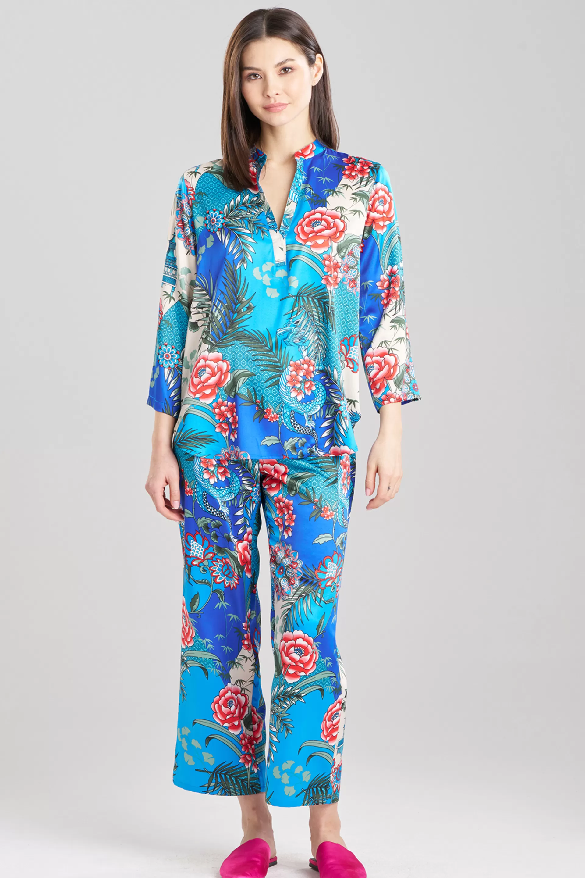 Natori Plus Sizes | Pajama Sets<Andalusia Satin PJ