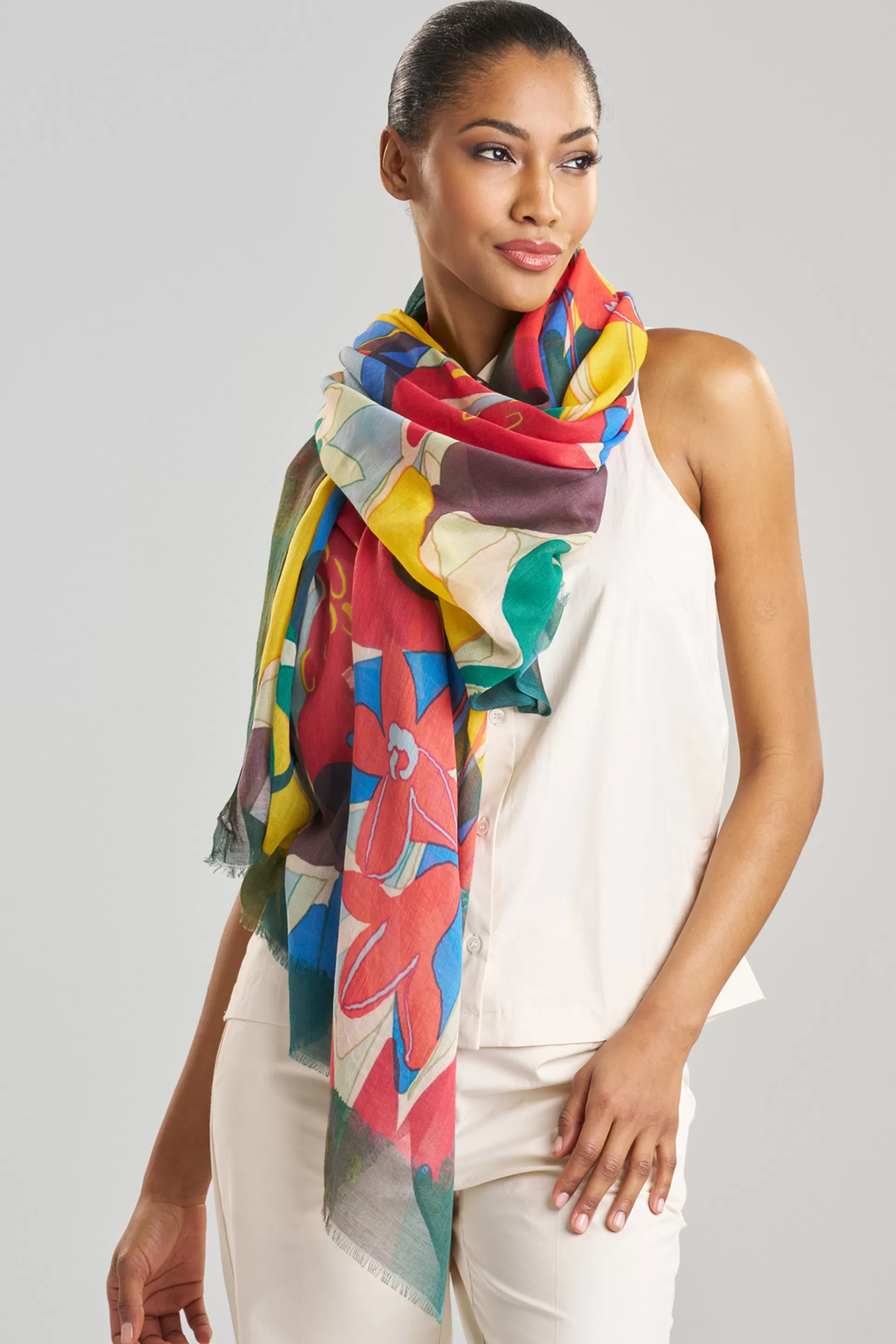 Natori Scarves & Shawls<Antibes Scarf Multi