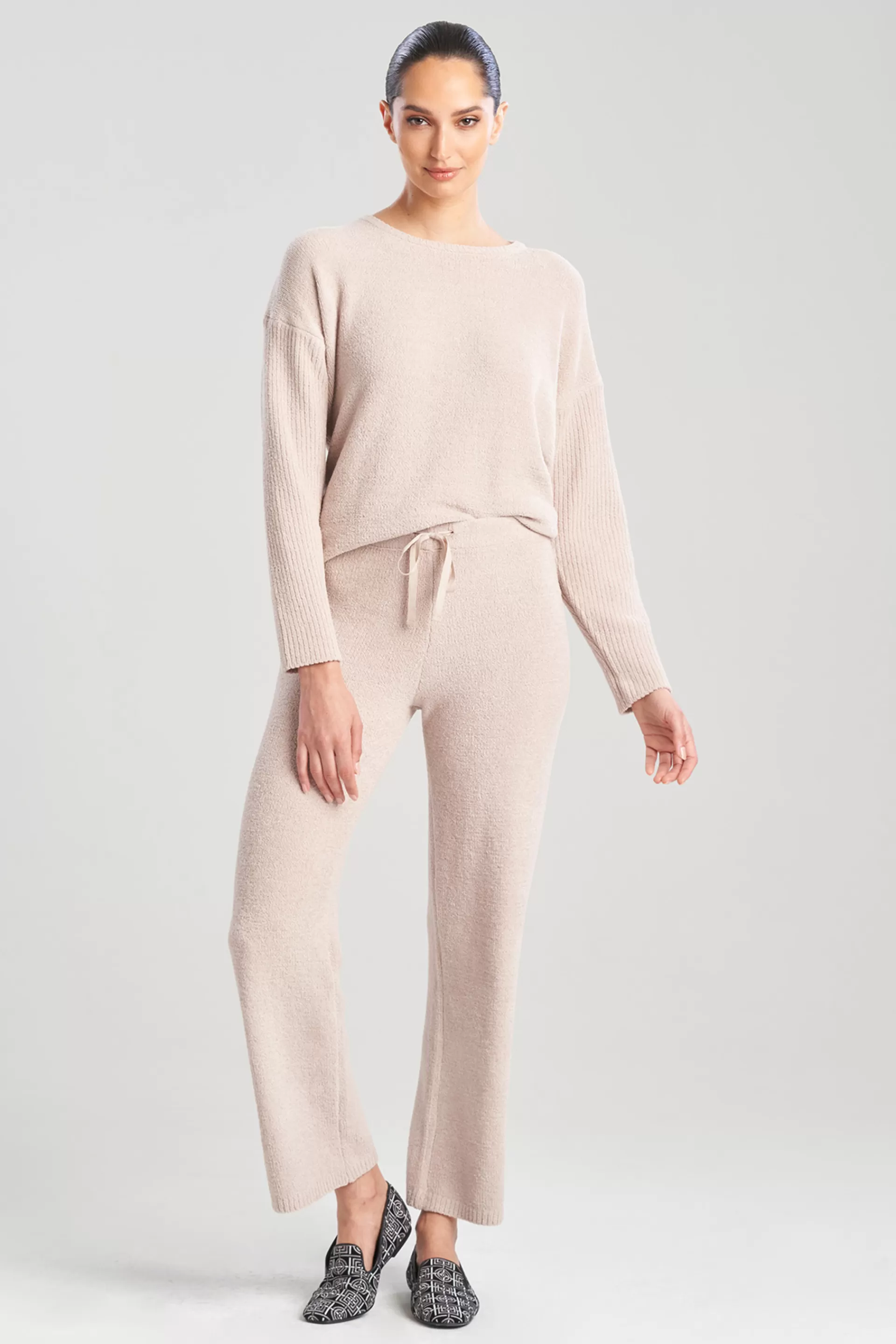 Natori Pajama Bottoms<Aura Solid Straight Leg Pants