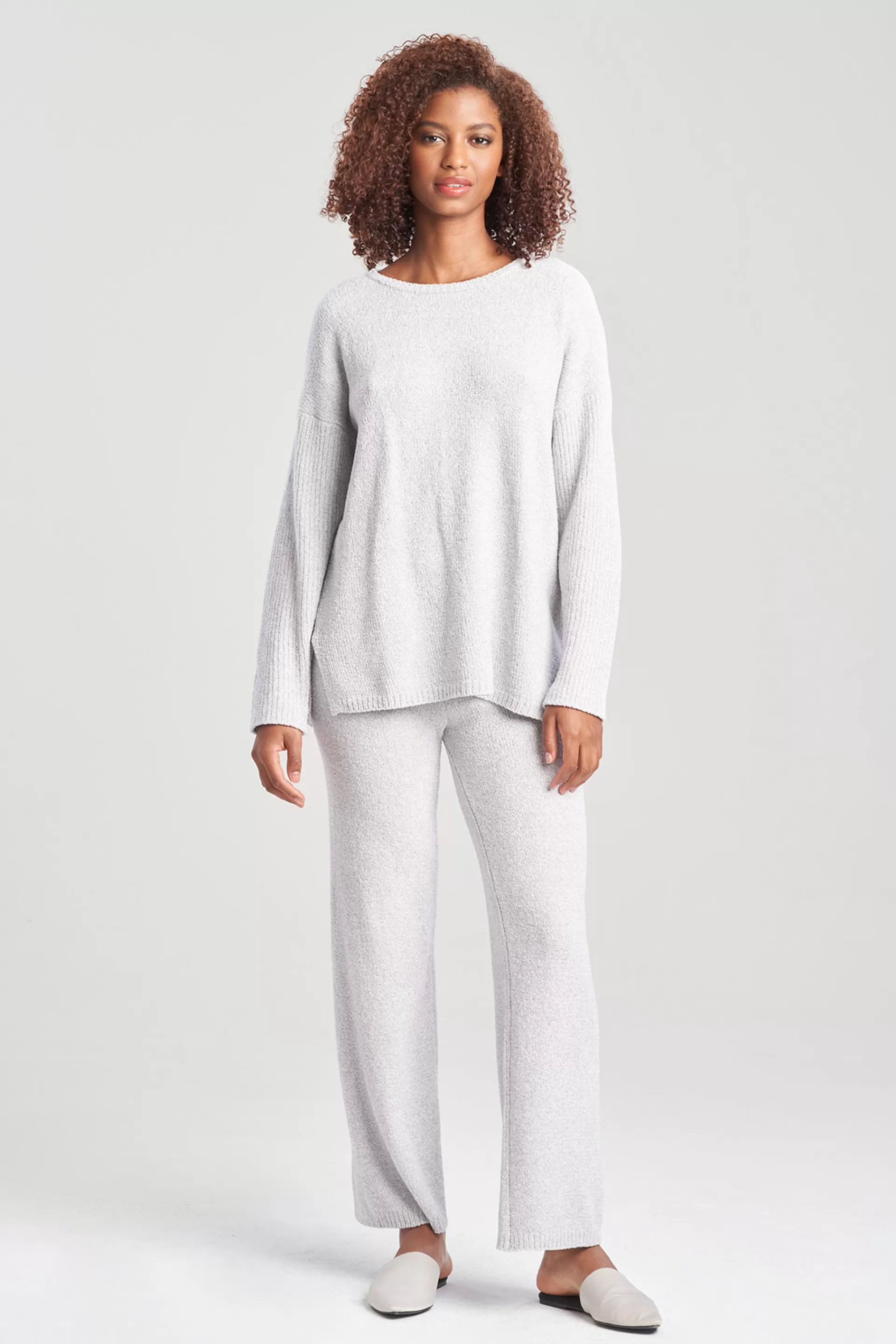 Natori Pajama Tops<Aura Sweater Dove Grey