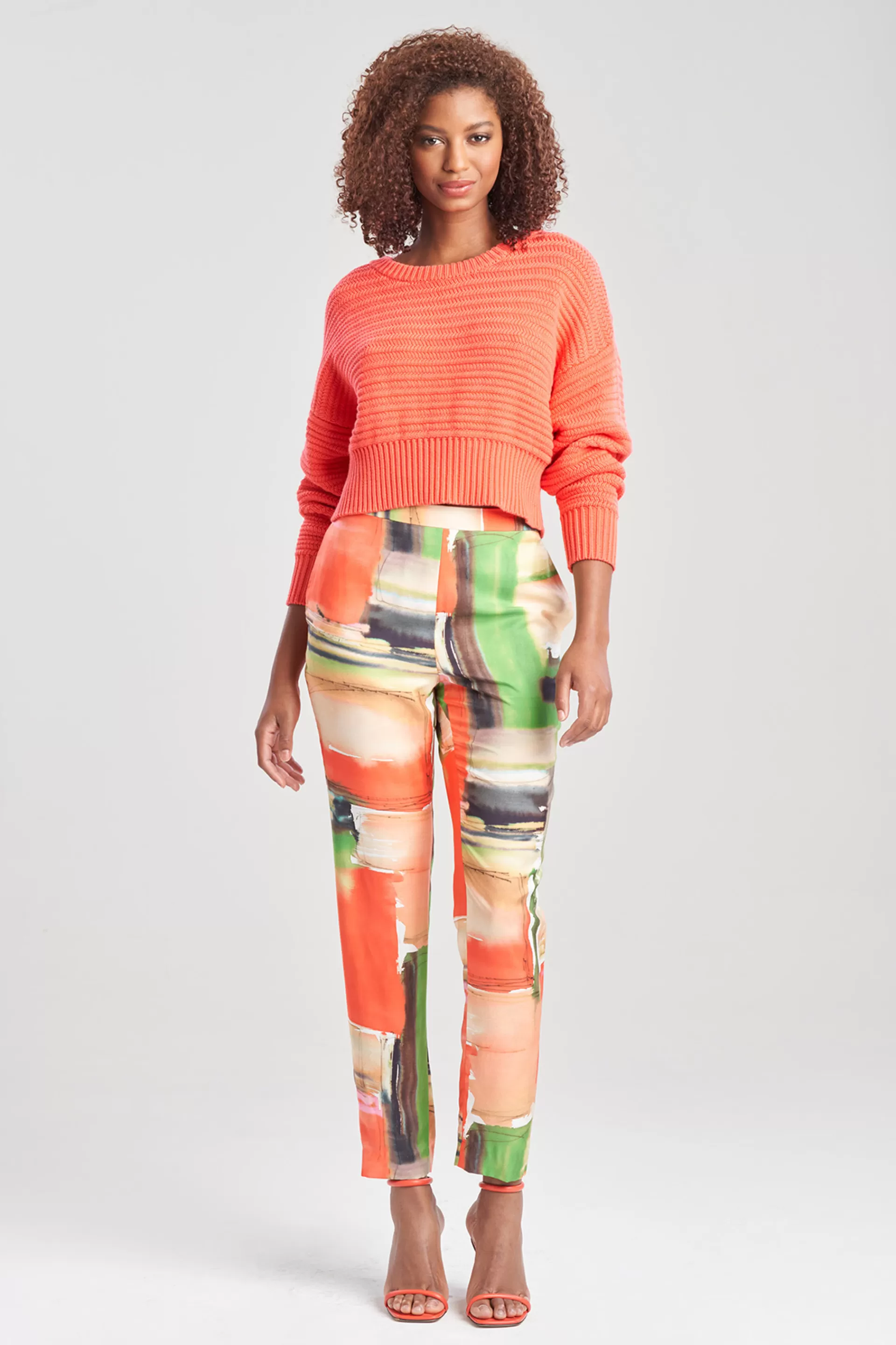 Natori Tops, Shirts & Tunics<Beijing Textured Knit Crop Pullover Top