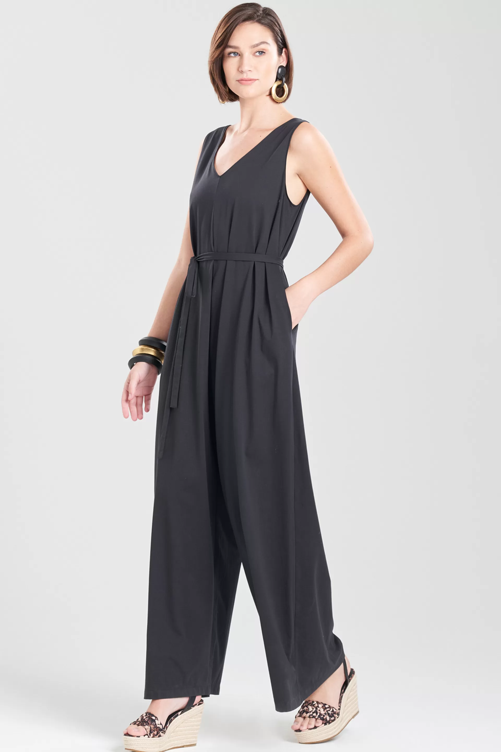 Natori Spa & Wellness | Jumpsuits<Bliss Essentials Jumpsuit Black