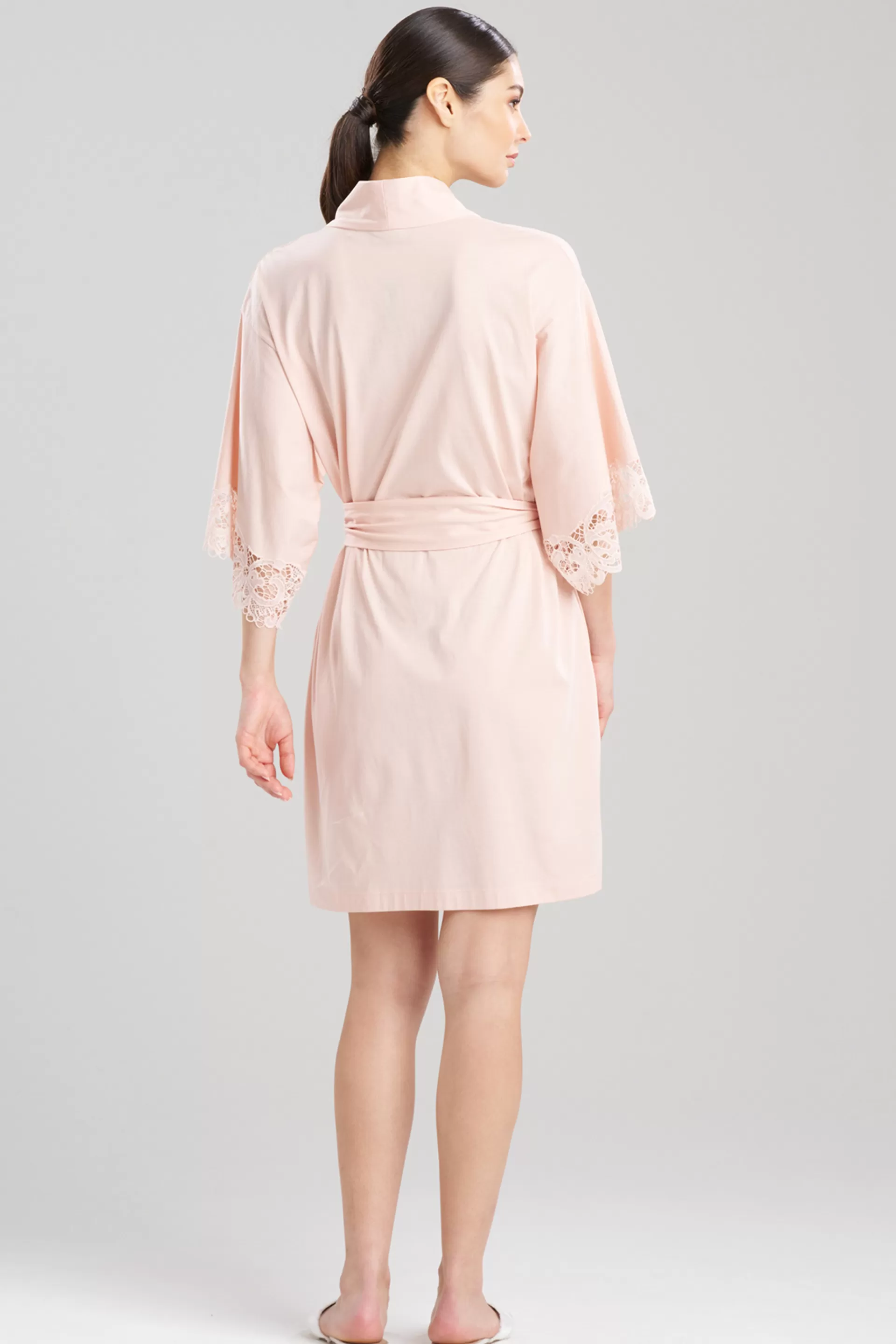 Natori Robes & Kimonos | Bridesmaid Pajamas & Robes<Bliss Harmony Lace Applique Wrap