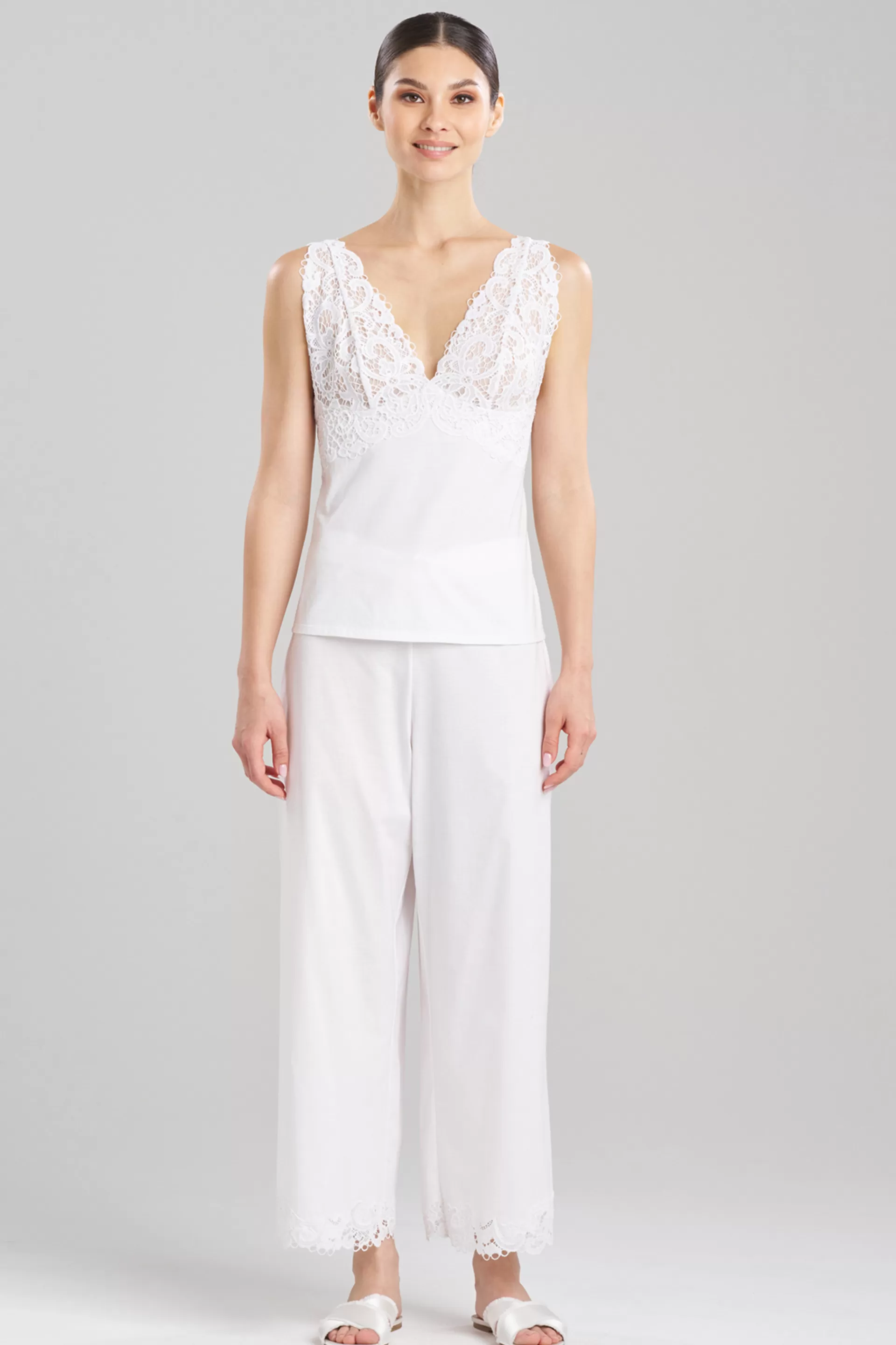 Natori Pajama Tops | Lounge Tops<Bliss Harmony Lace V-Neck Cami