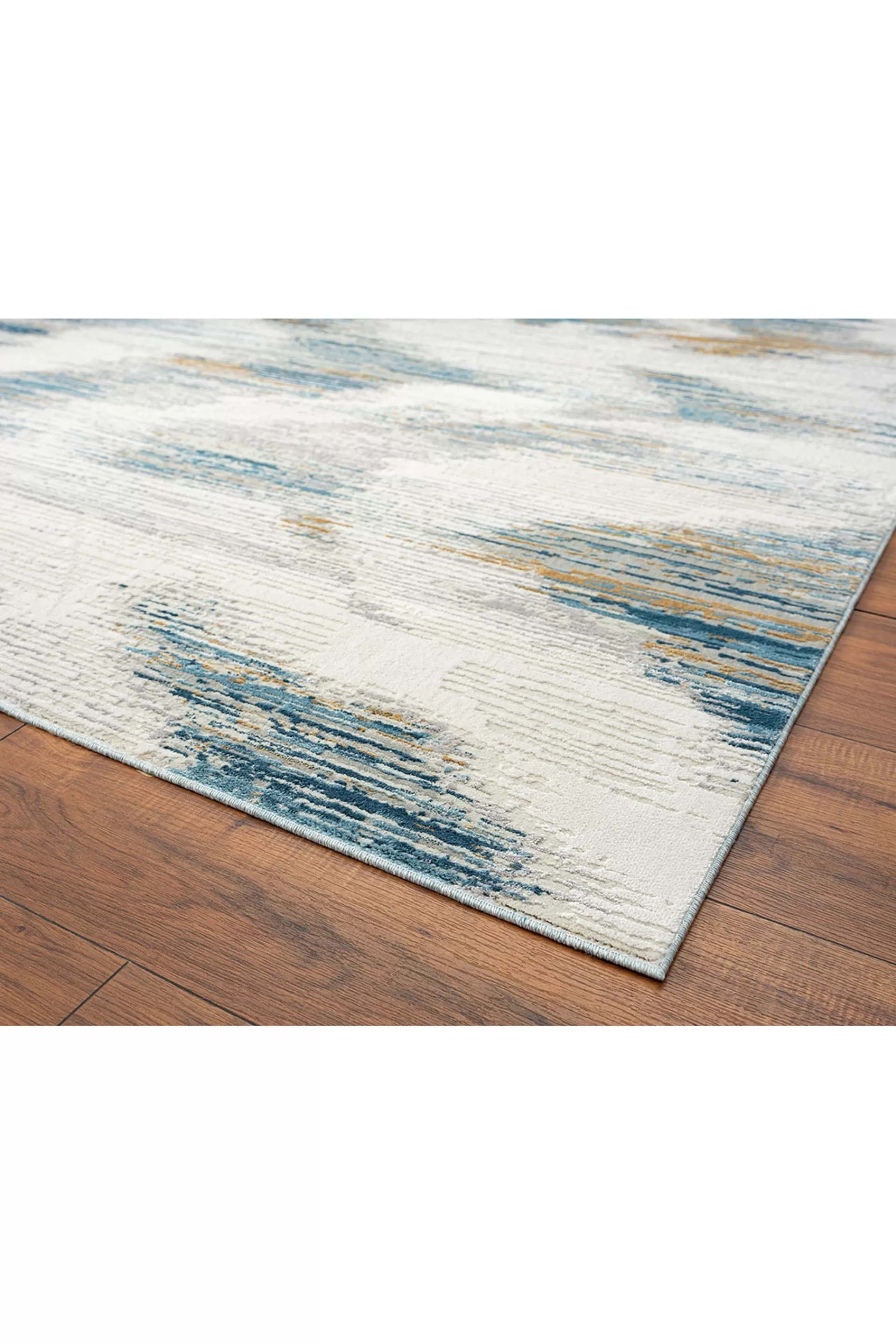 Natori Rugs<Bliss- Ikat Blue/Grey Rug O/C