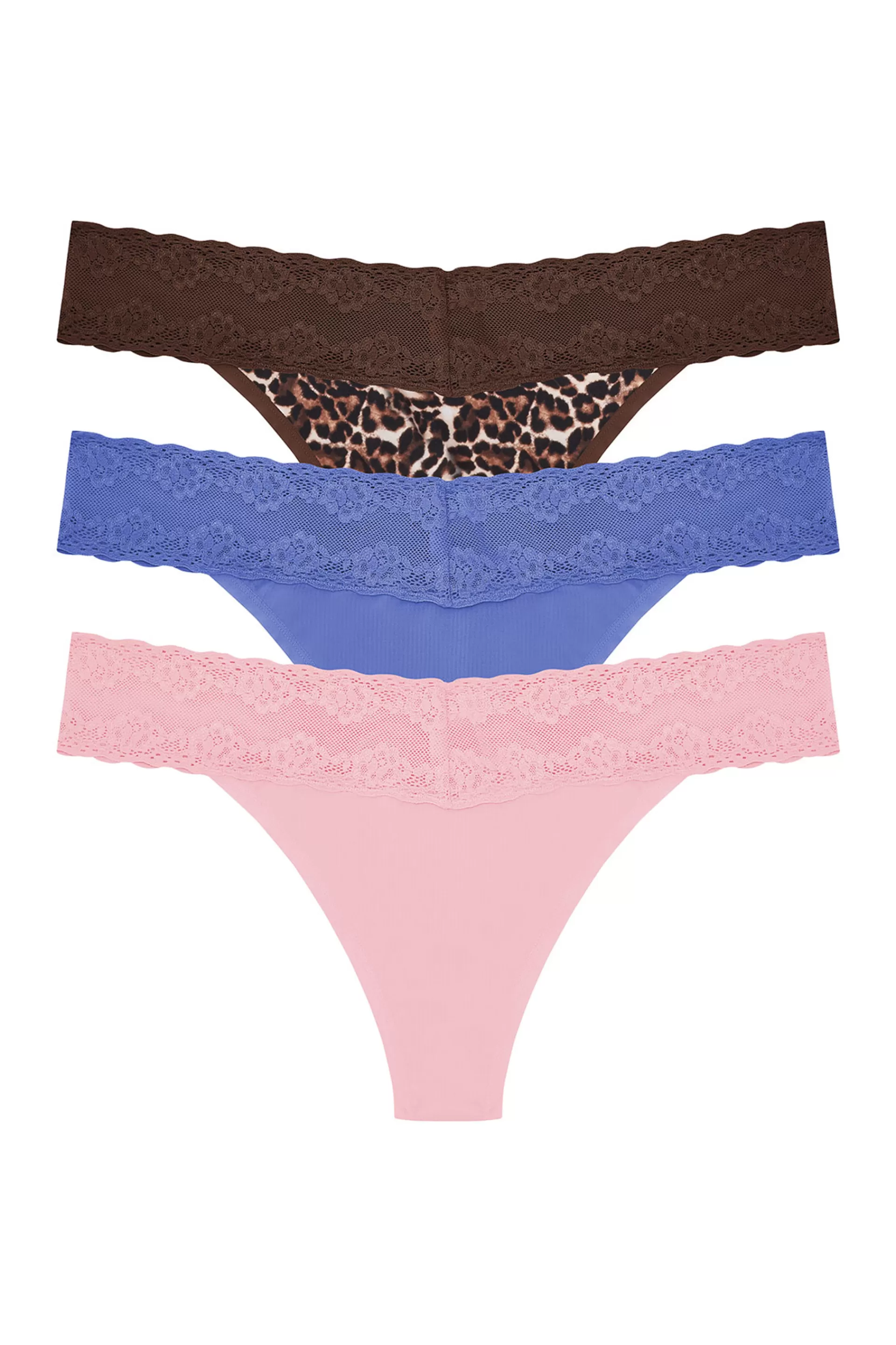 Natori Thongs<Bliss Perfection O/S Thong 3 Pack