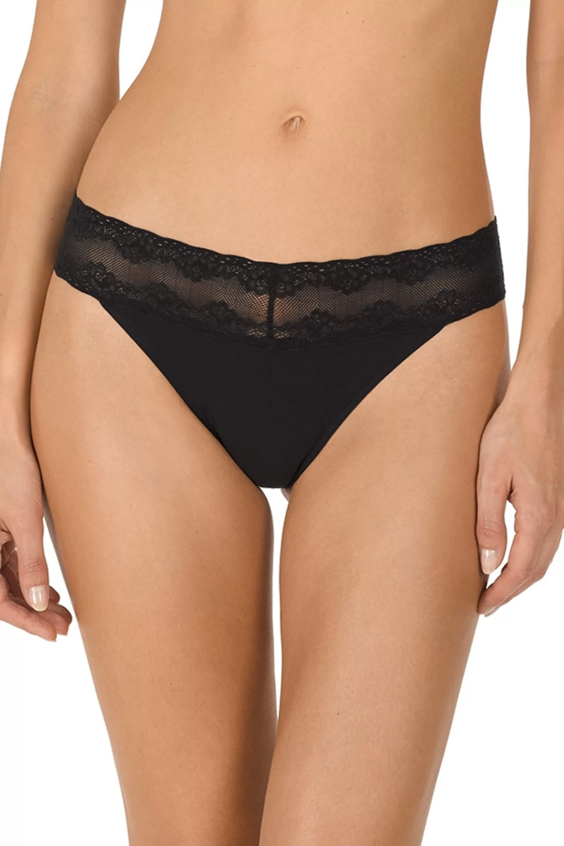 Natori Thongs<Bliss Perfection O/S Thong 3 Pack - Black