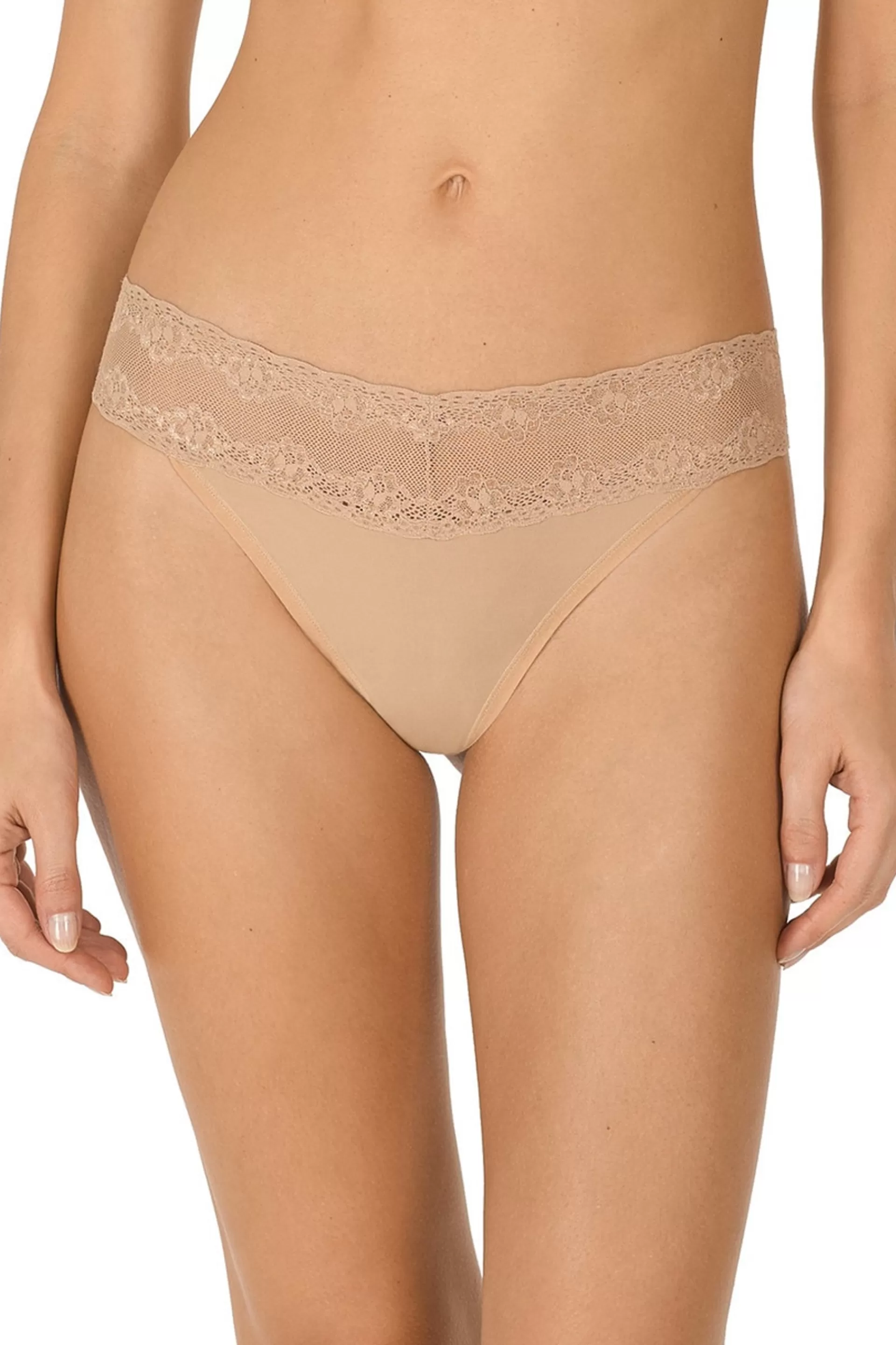 Natori Thongs<Bliss Perfection O/S Thong 3 Pack - Cafe