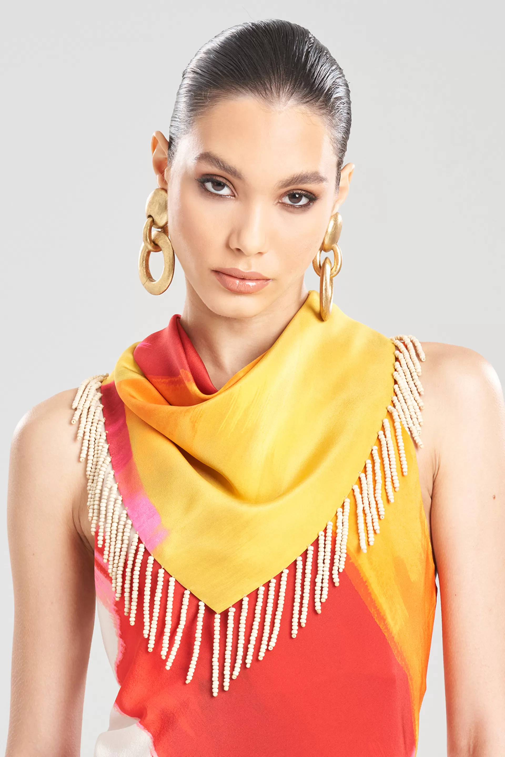 Natori Scarves & Shawls<Bohol Fringe Silk Scraf