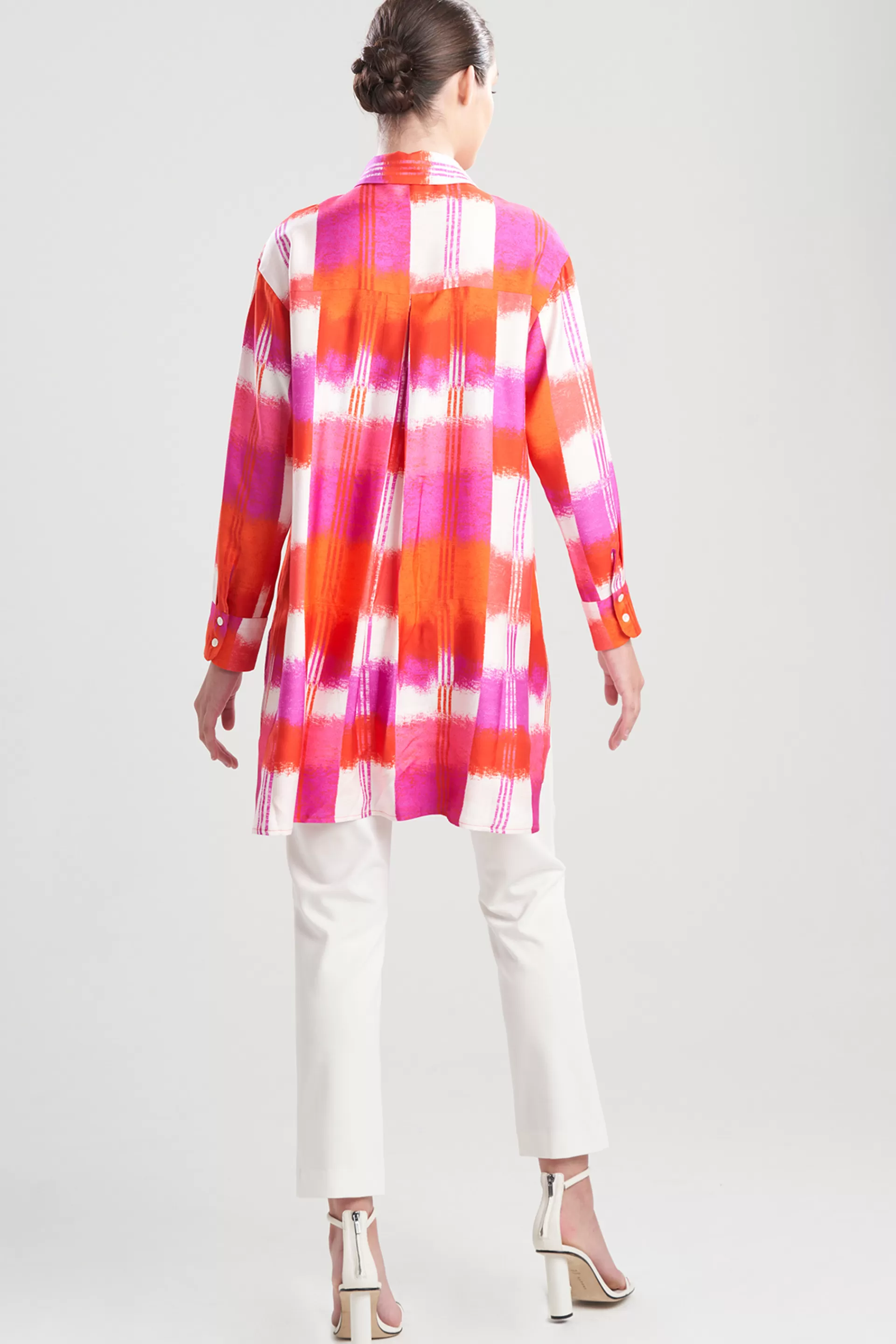 Natori Tops, Shirts & Tunics<Boro-Cotton Silk Oversized Shirt