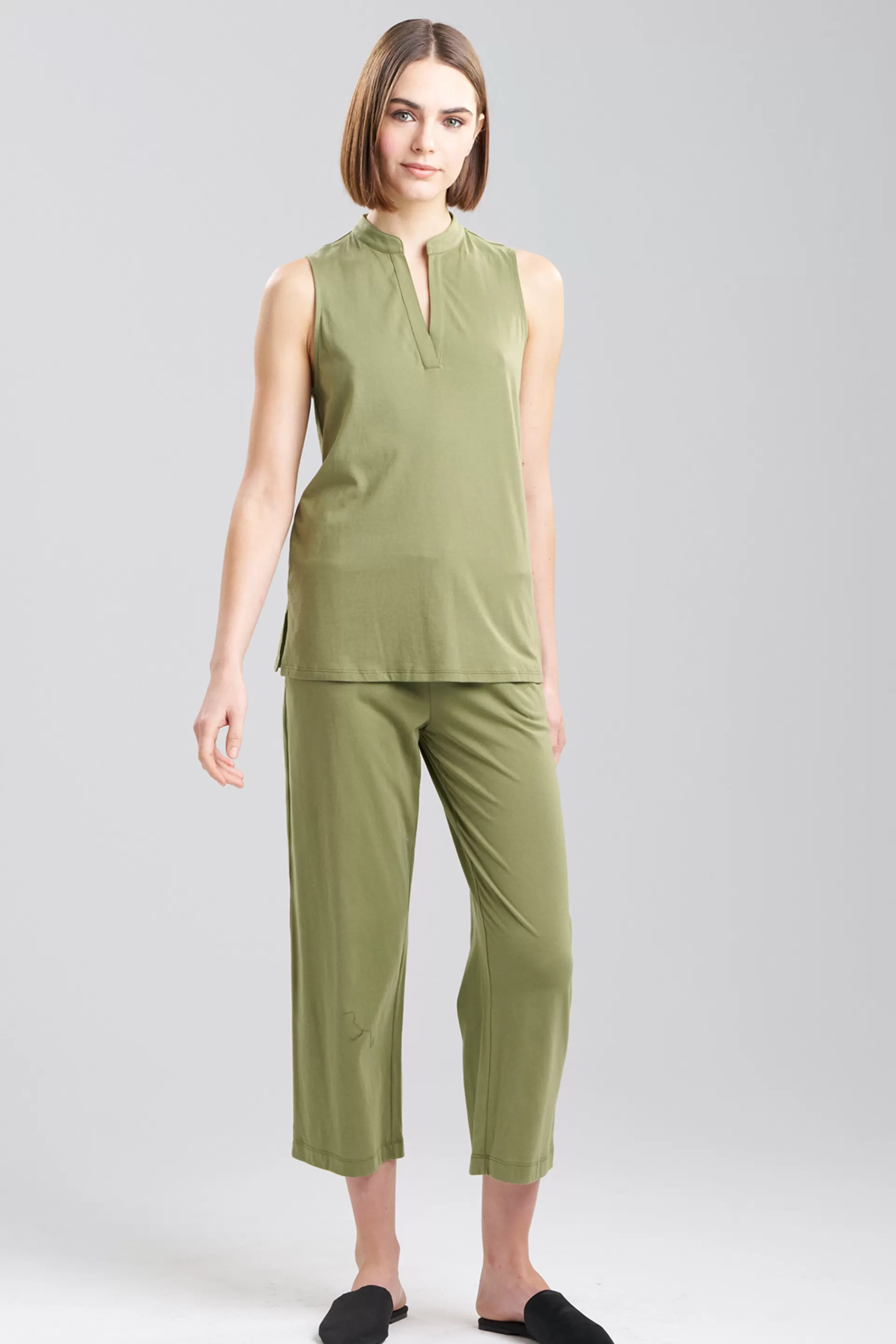 Natori Pajama Tops<Breeze Tank Olive