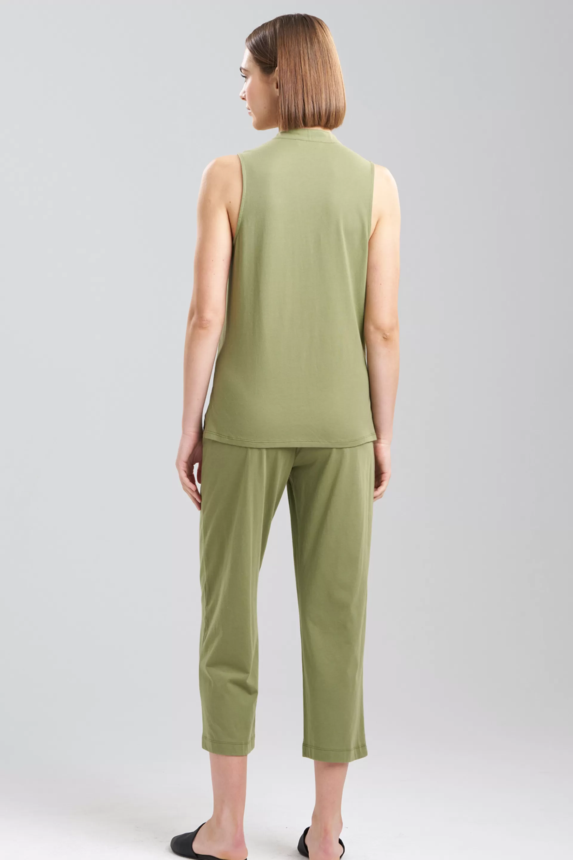 Natori Pajama Tops<Breeze Tank Olive