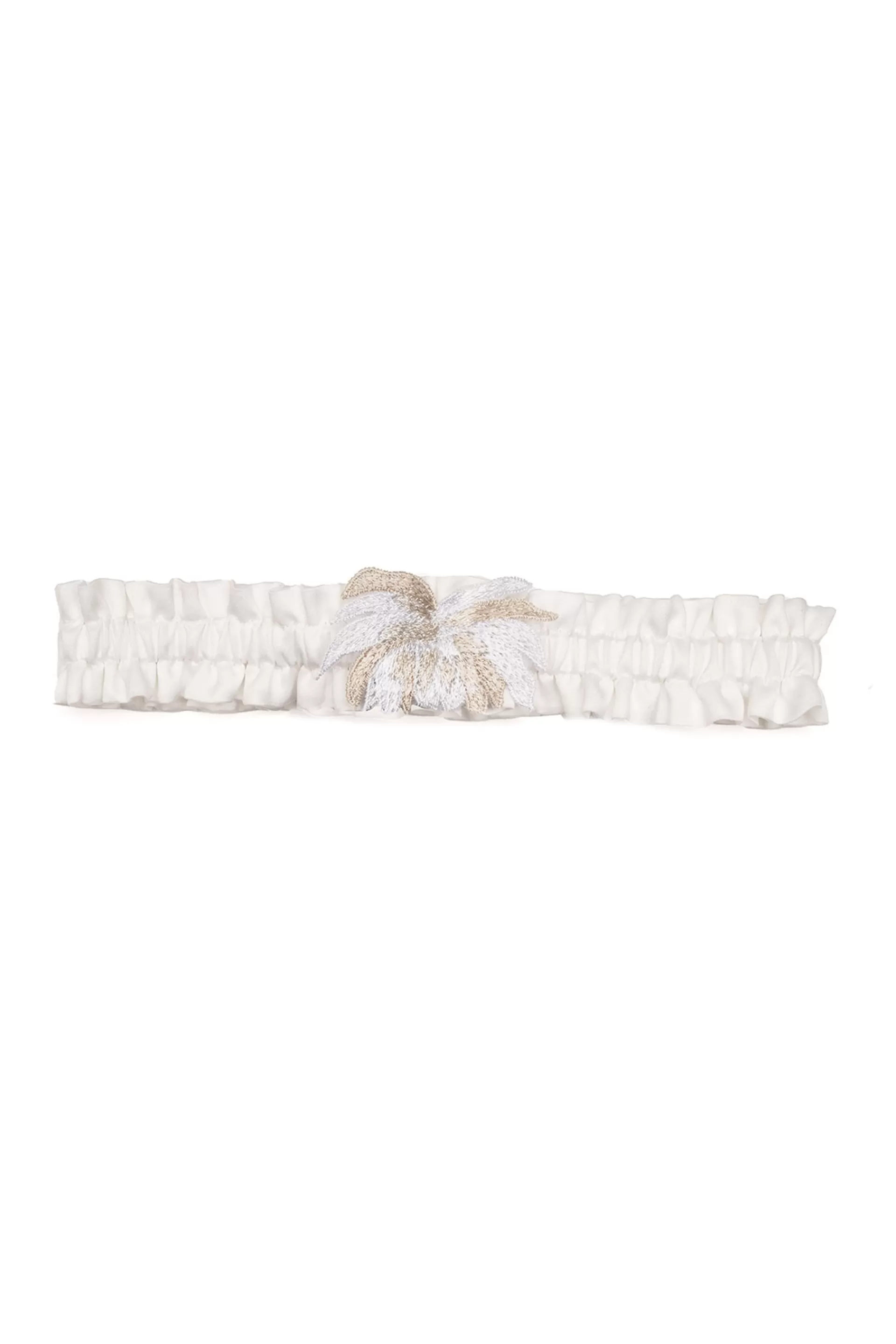 Natori Garter Belts | Bridal Accessories<Bridal Embroidery Garter Warm White