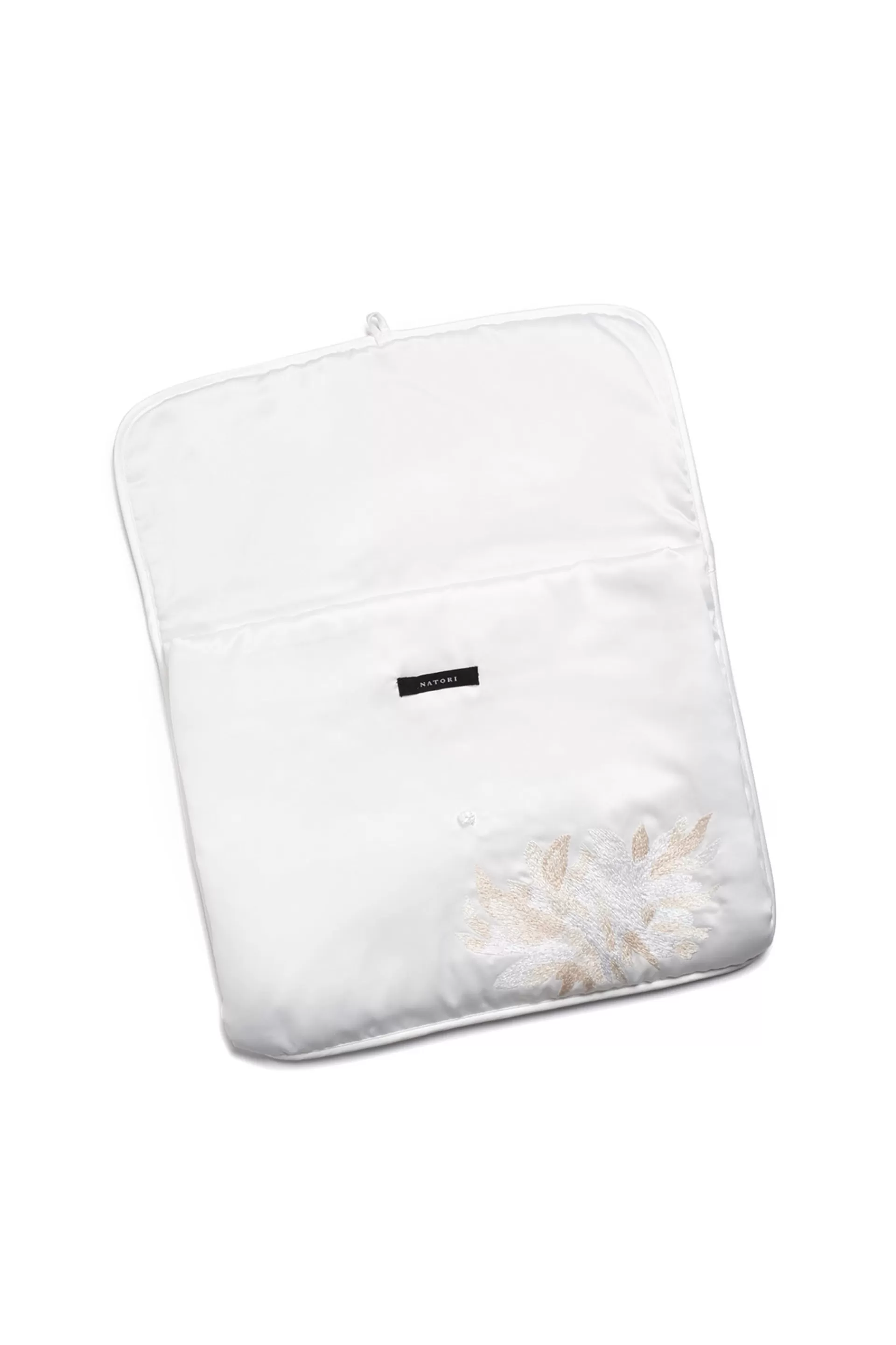 Natori Bridal Accessories | Bridal<Bridal Embroidery Lingerie Bag Warm White