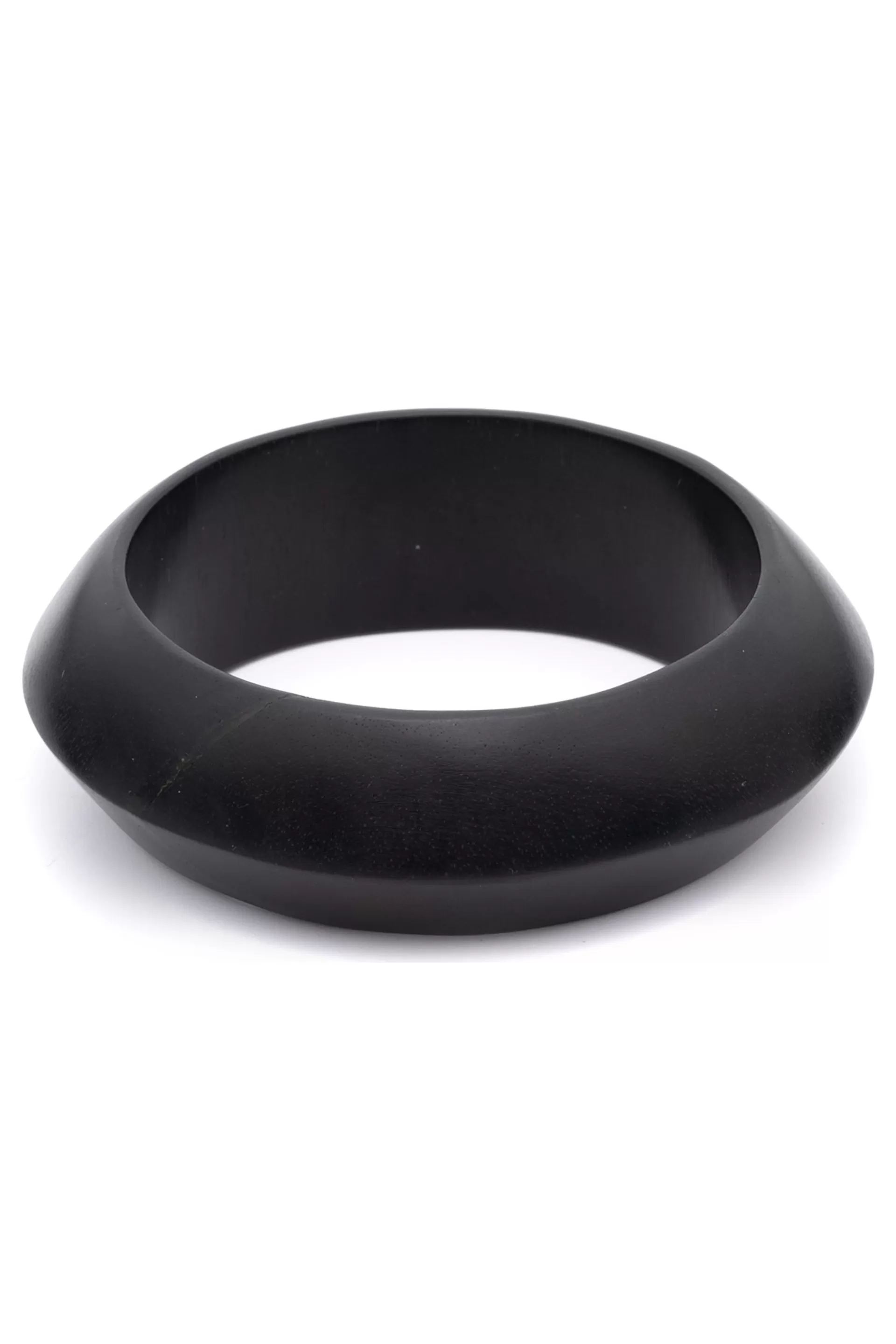 Natori Bracelets<Buffalo Horn Thin Bangle Black