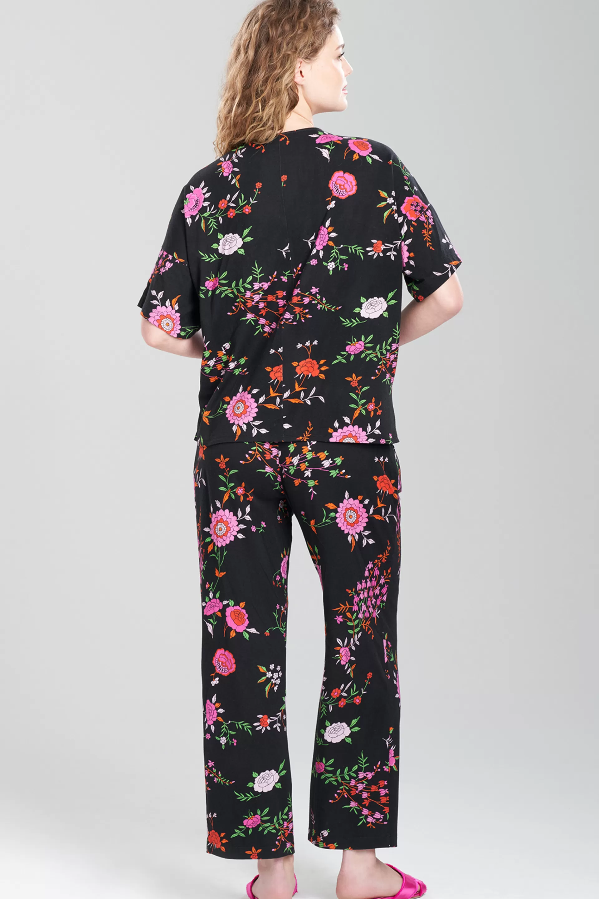 Natori Pajama Sets<Butterfly Garden V-Neck PJ