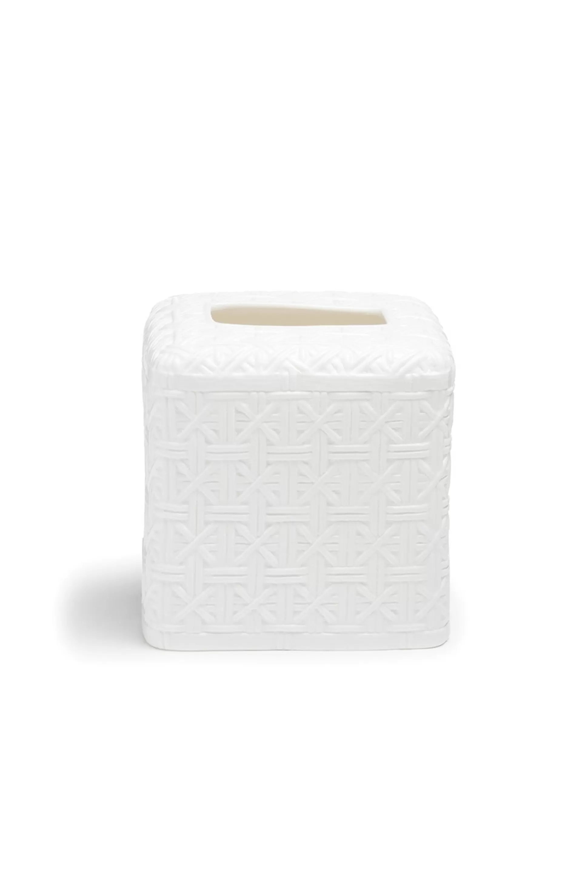 Natori Home Accents<Cagayan Tissue Box White