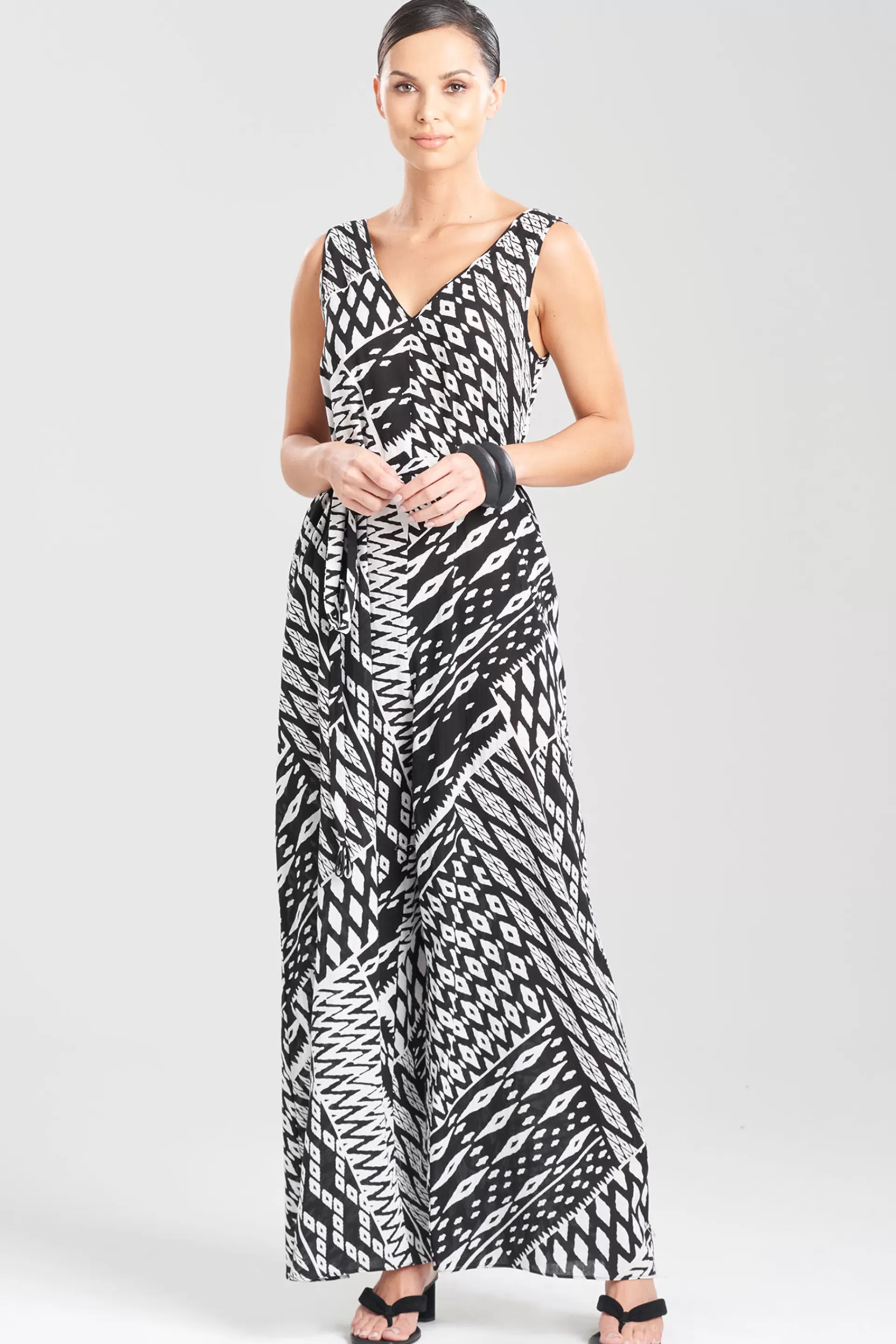 Natori Honeymoon | Jumpsuits<Chibana Getaway Jumpsuit Black White Combo