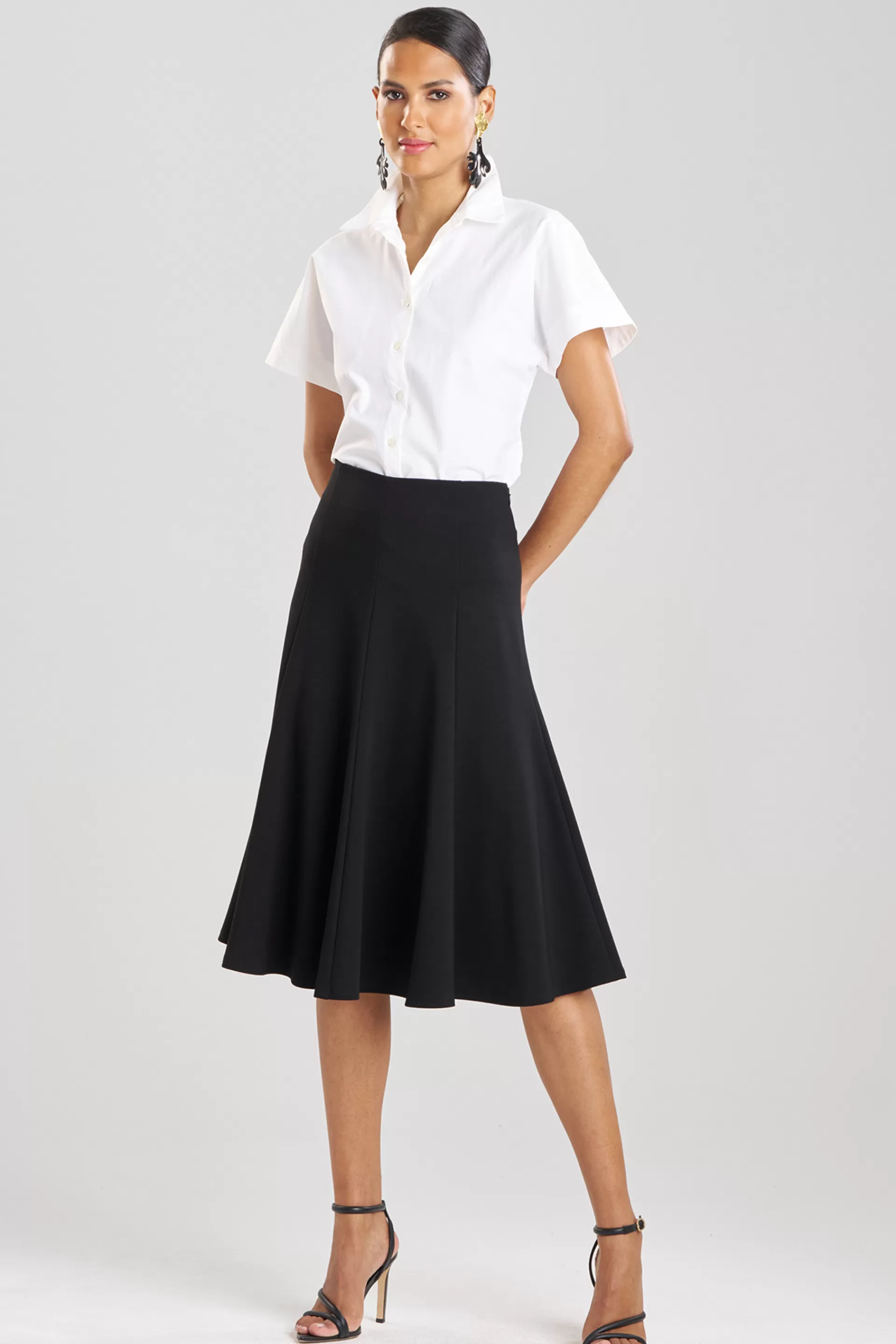 Natori Pants, Skirts & Shorts | Knitwear<Compact Knit Flair Skirt