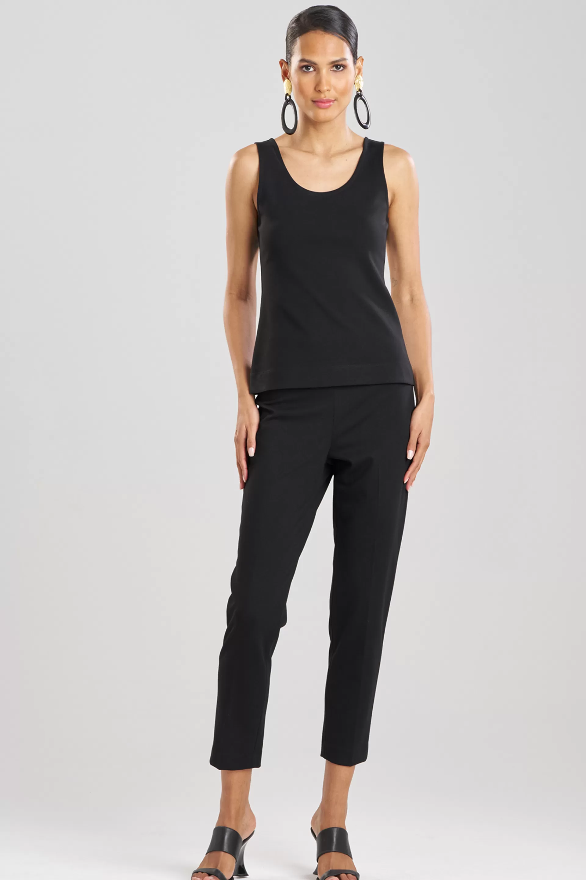 Natori Tops, Shirts & Tunics | Knitwear<Compact Knit Tank Top Black