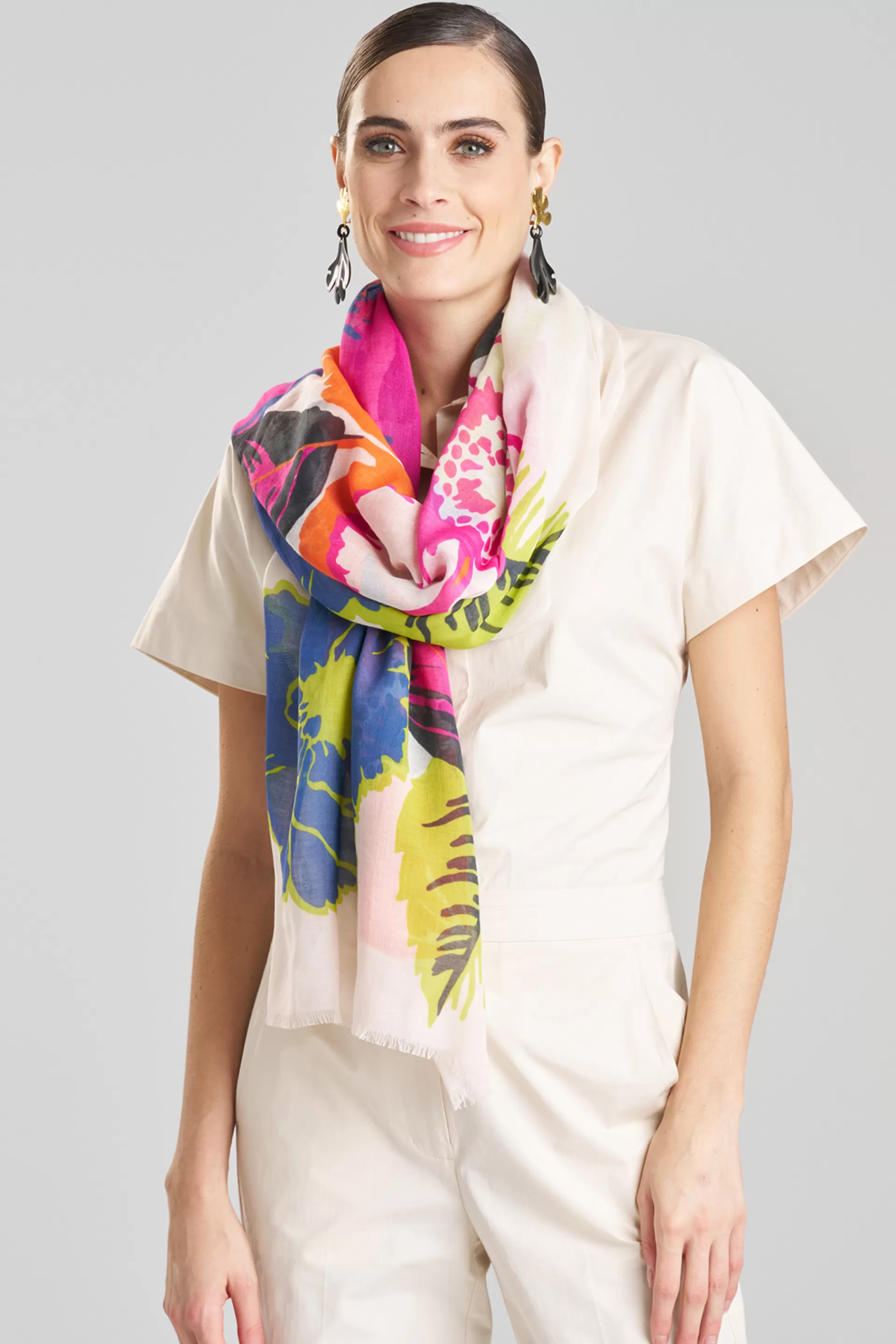 Natori Scarves & Shawls<Cote D'Azur Scarf Multi