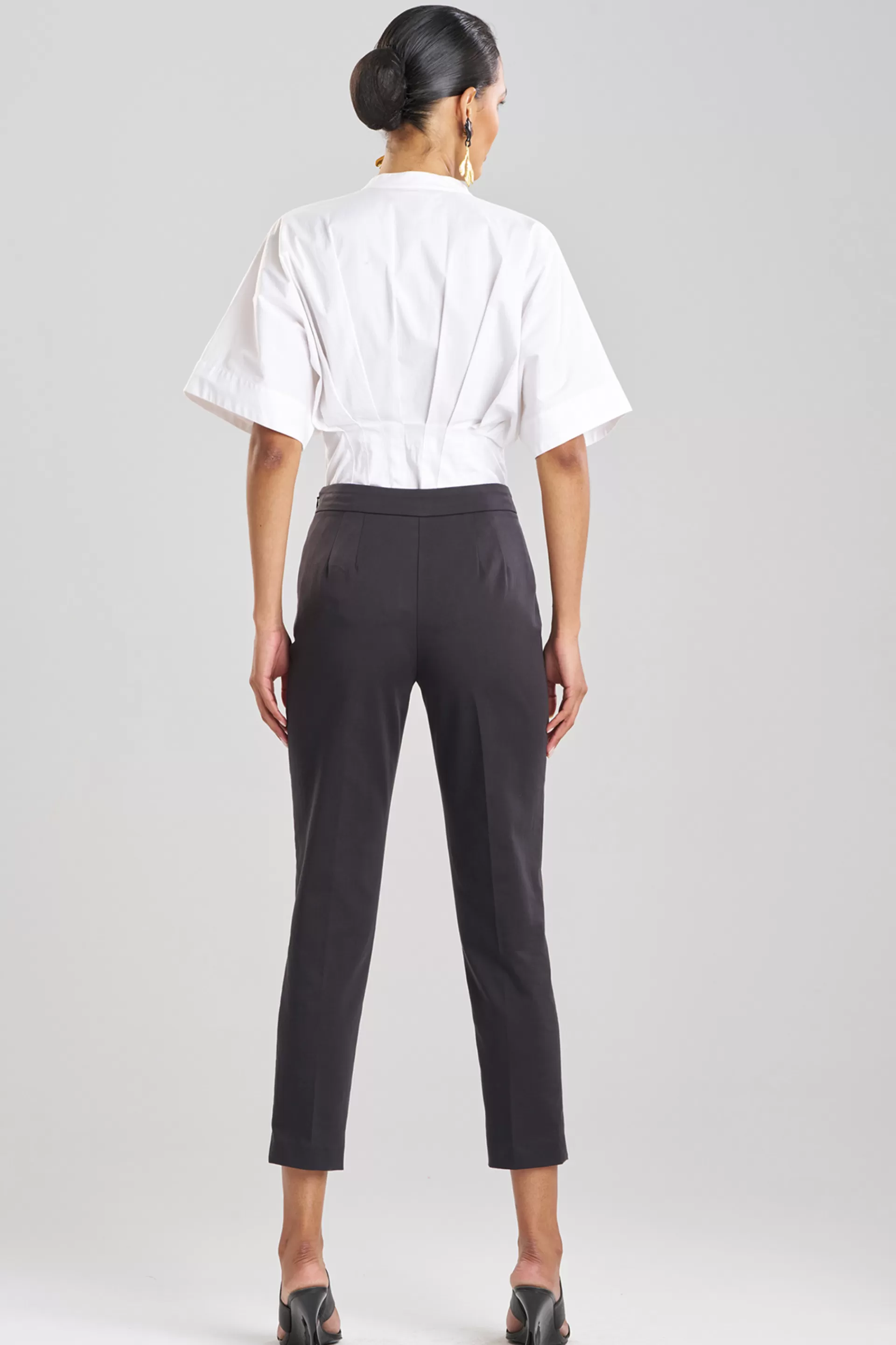 Natori Pants, Skirts & Shorts<Cotton Chino Pants Black