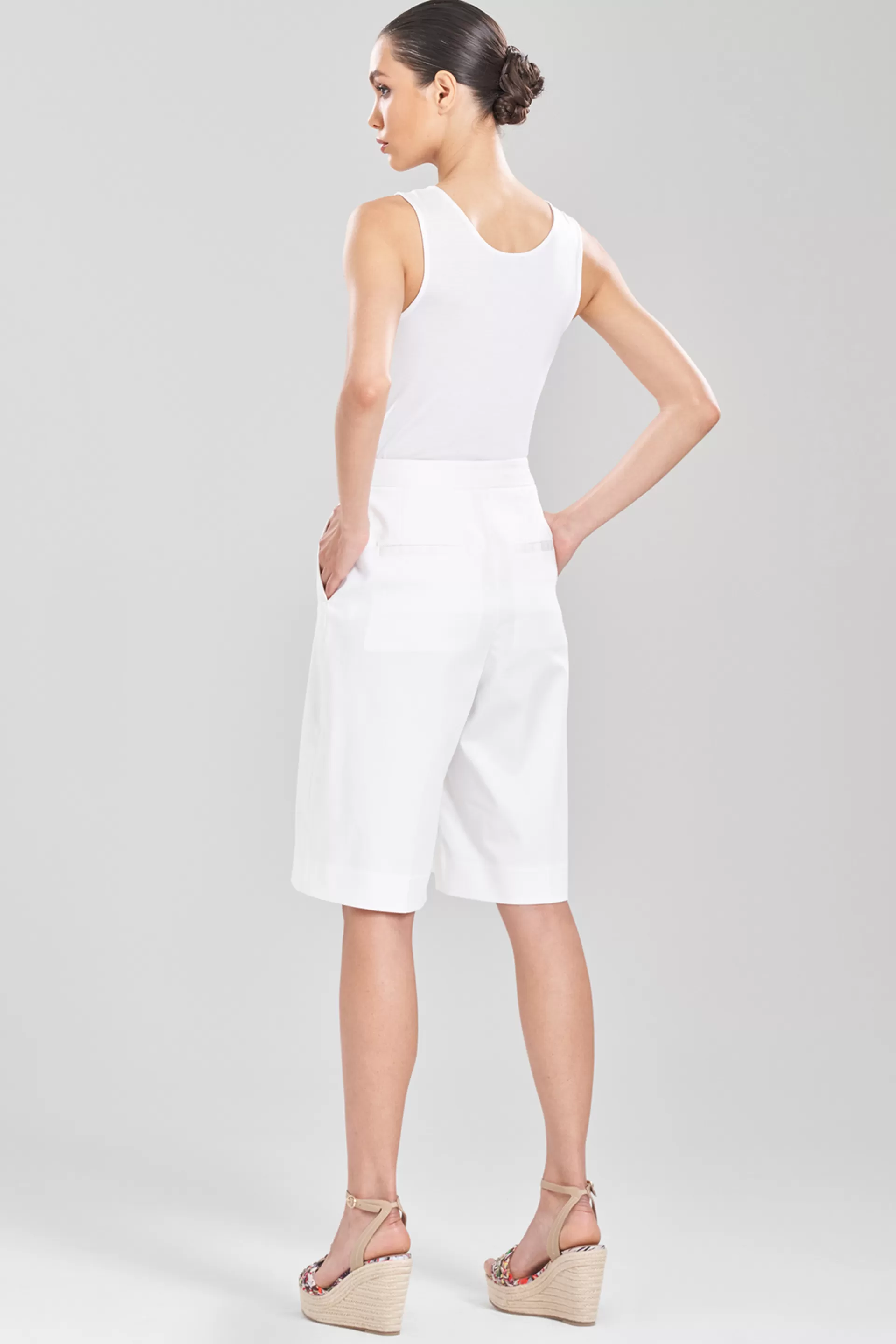 Natori Bridal Shower Outfits | Plus Sizes<Cotton Chino Shorts