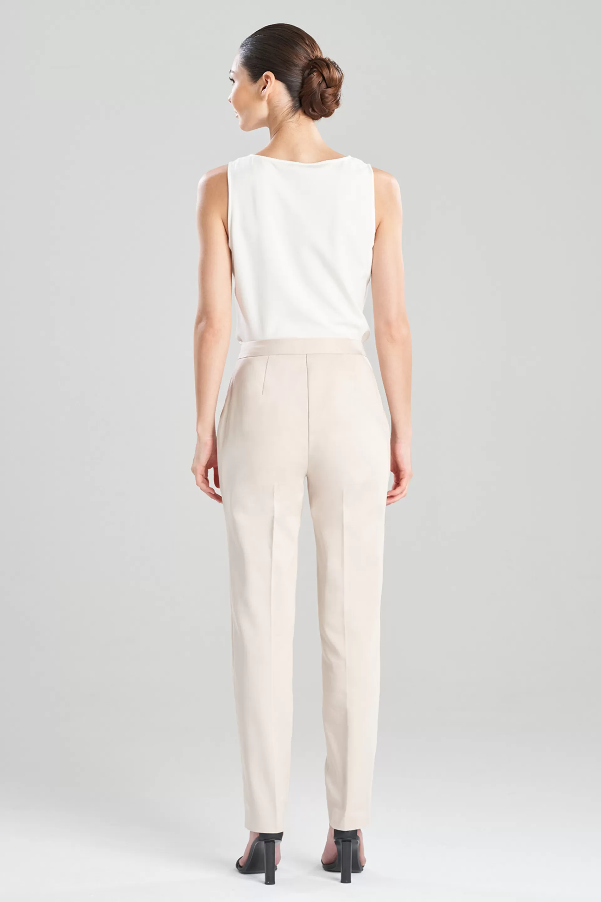 Natori Essentials | Plus Sizes<Cotton Chino Tapered Pants