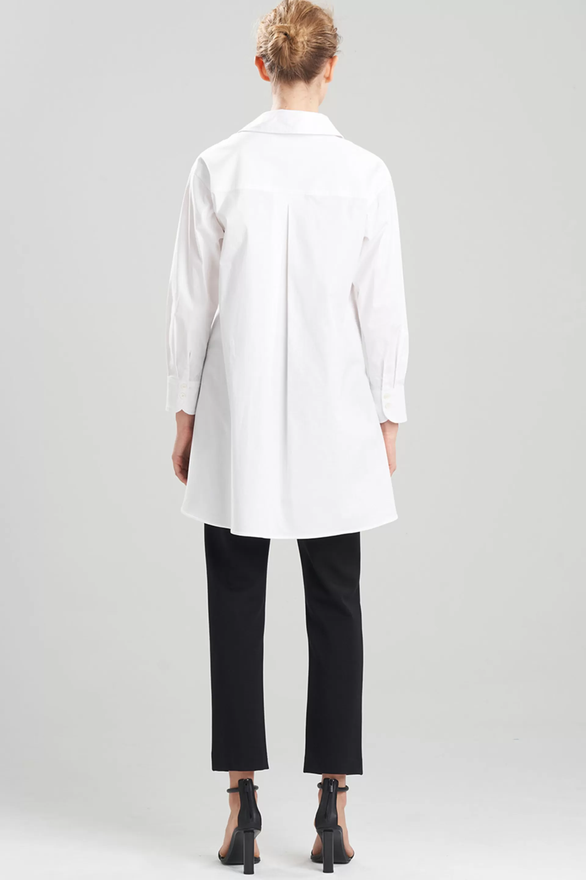 Natori Essentials | Tops, Shirts & Tunics<Cotton Poplin Oversized Button Down Shirt