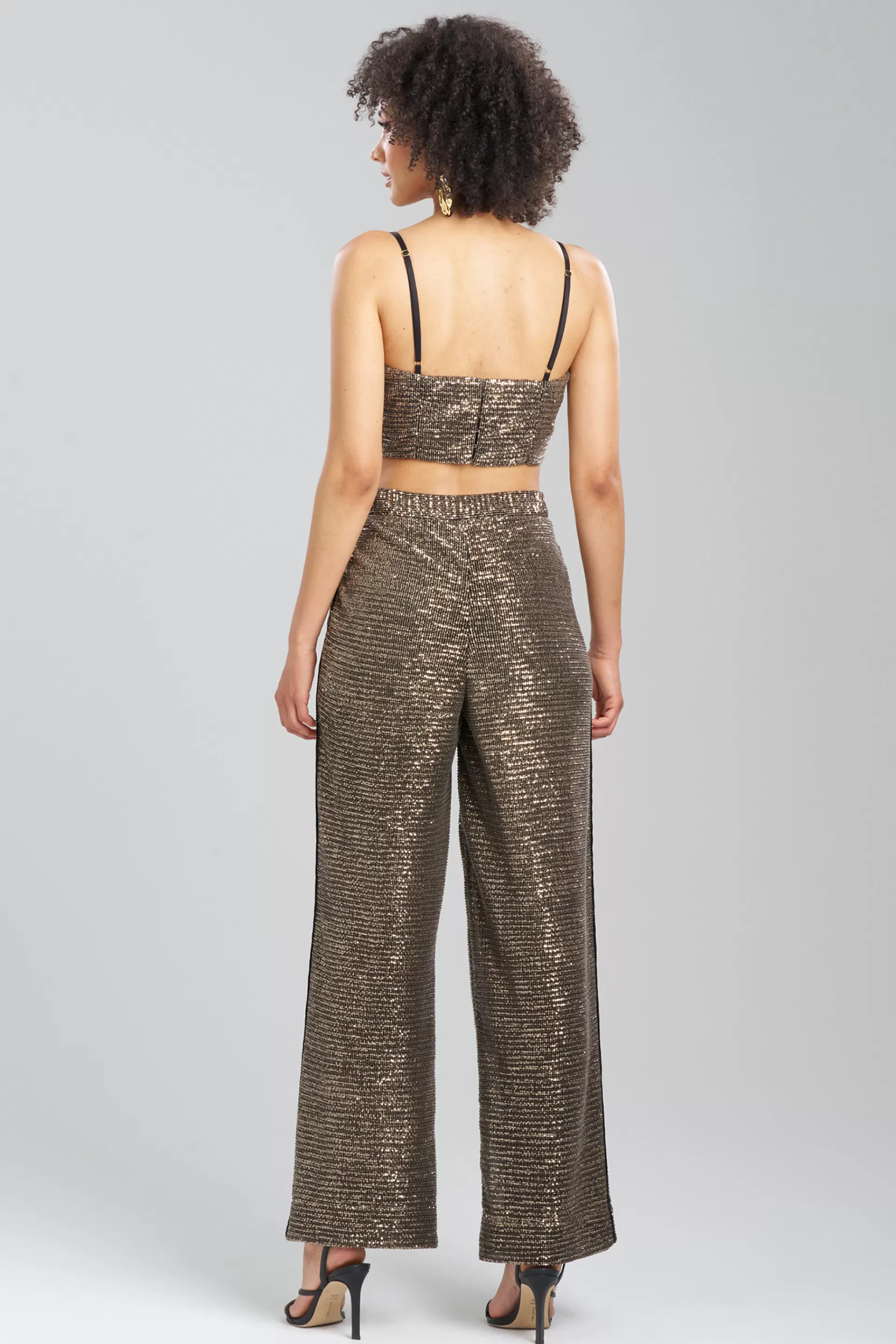 Natori Bustiers & Camis | Couture Tops<Couture All Over Sequins Bustier Black