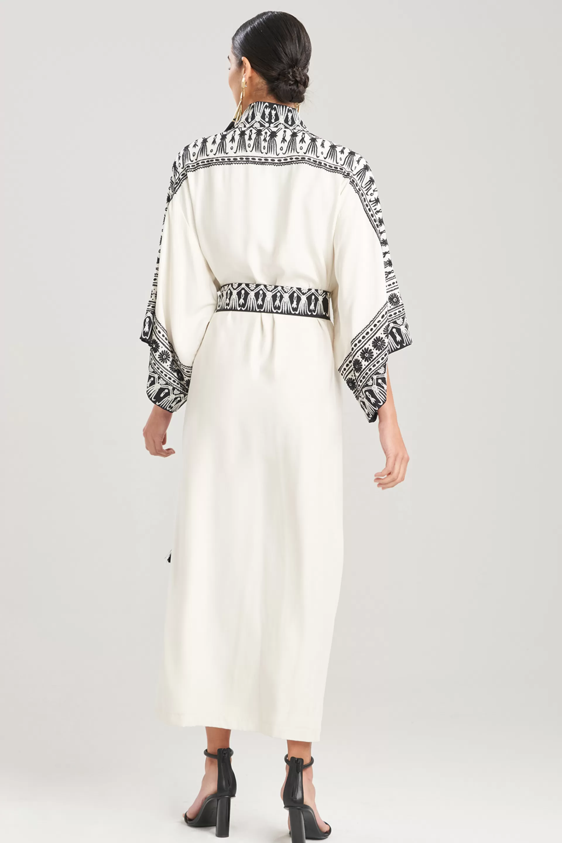 Natori Robes & Kimonos | Couture Robes<Couture Le Souk Embroidery Robe Warm White