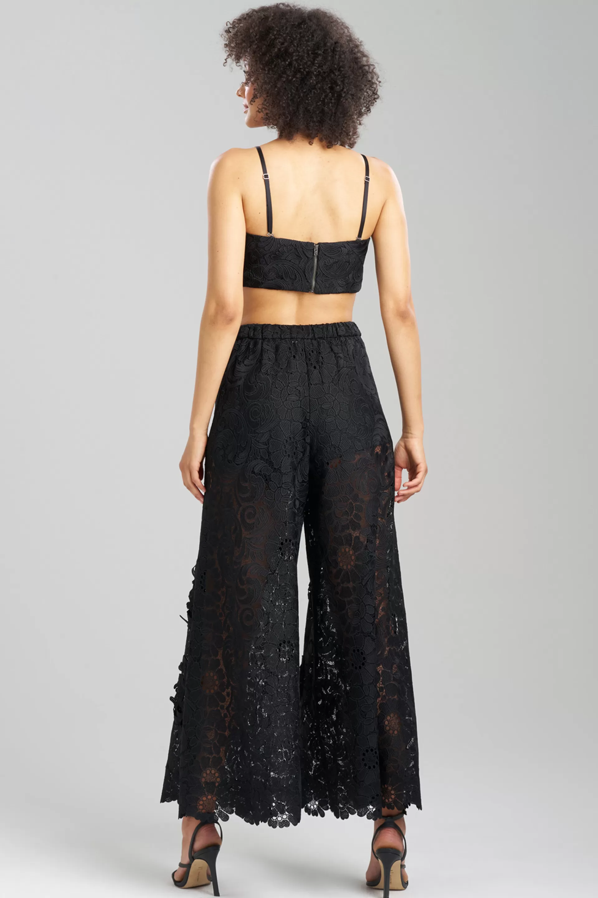 Natori Bustiers & Camis | Couture Tops<Couture Mantilla Lace Bustier Black