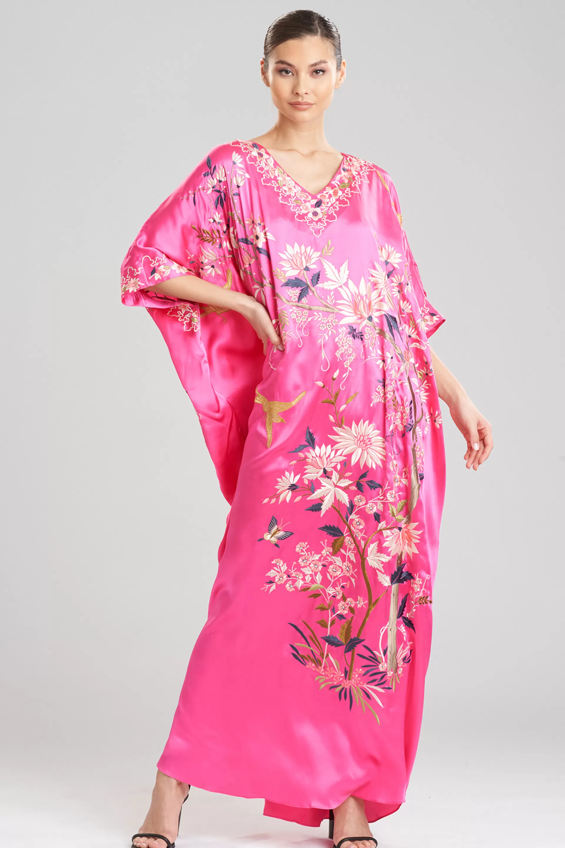 Natori Couture Caftans<Couture Montones Caftan Lotus Pink