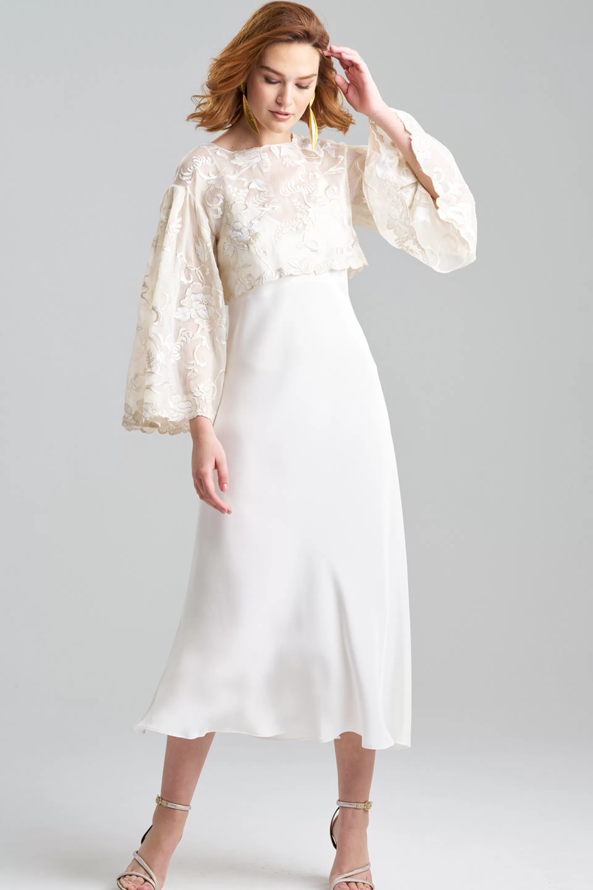 Natori Tops, Shirts & Tunics | Couture Tops<Couture Piña Embroidered Top Natural