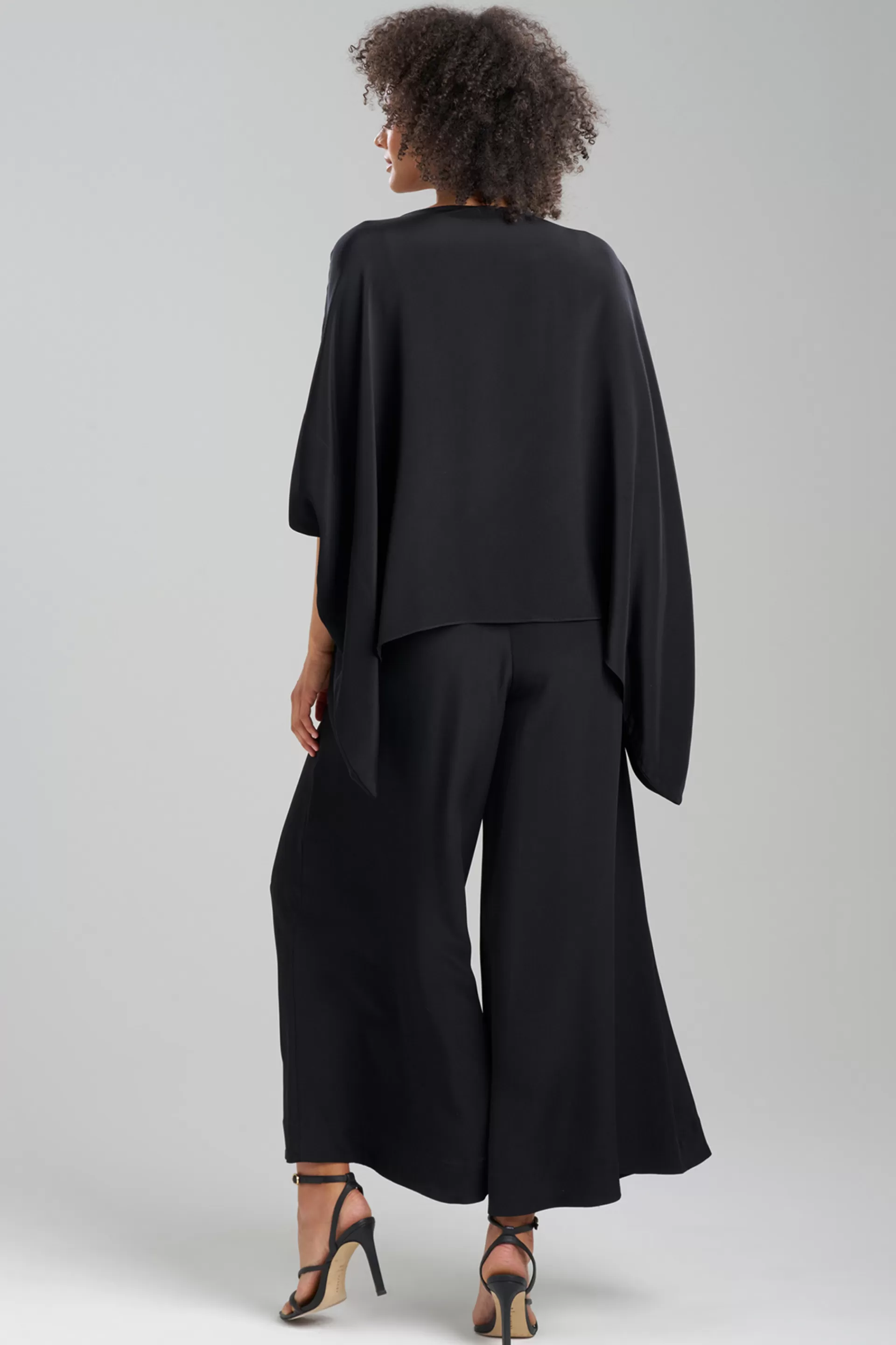 Natori Tops, Shirts & Tunics | Couture Tops<Couture Silk Crepe Kimono Top Black