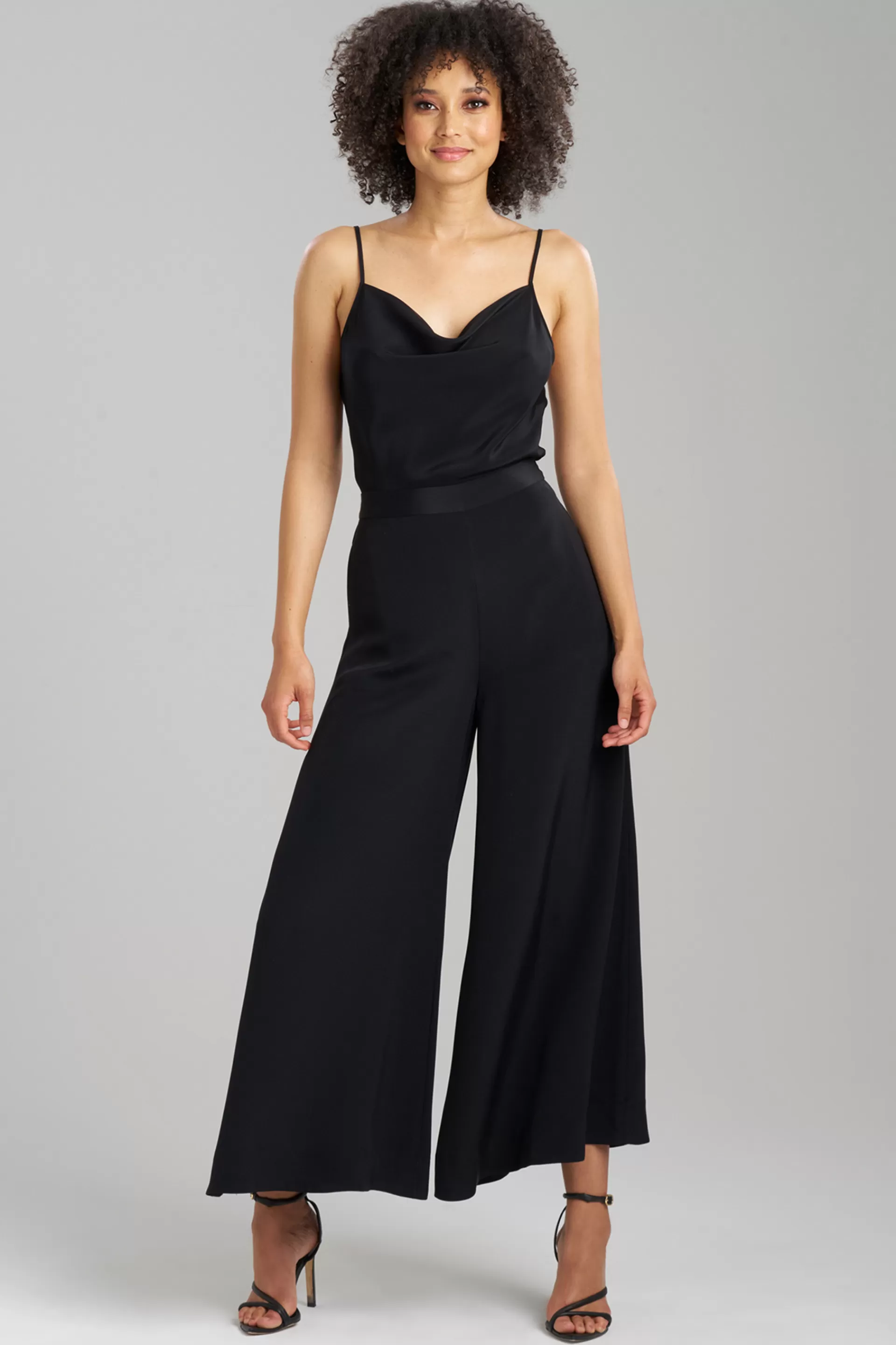 Natori Pants, Skirts & Shorts | Couture Pants<Couture Silk Crepe Palazzo Ankle Pants