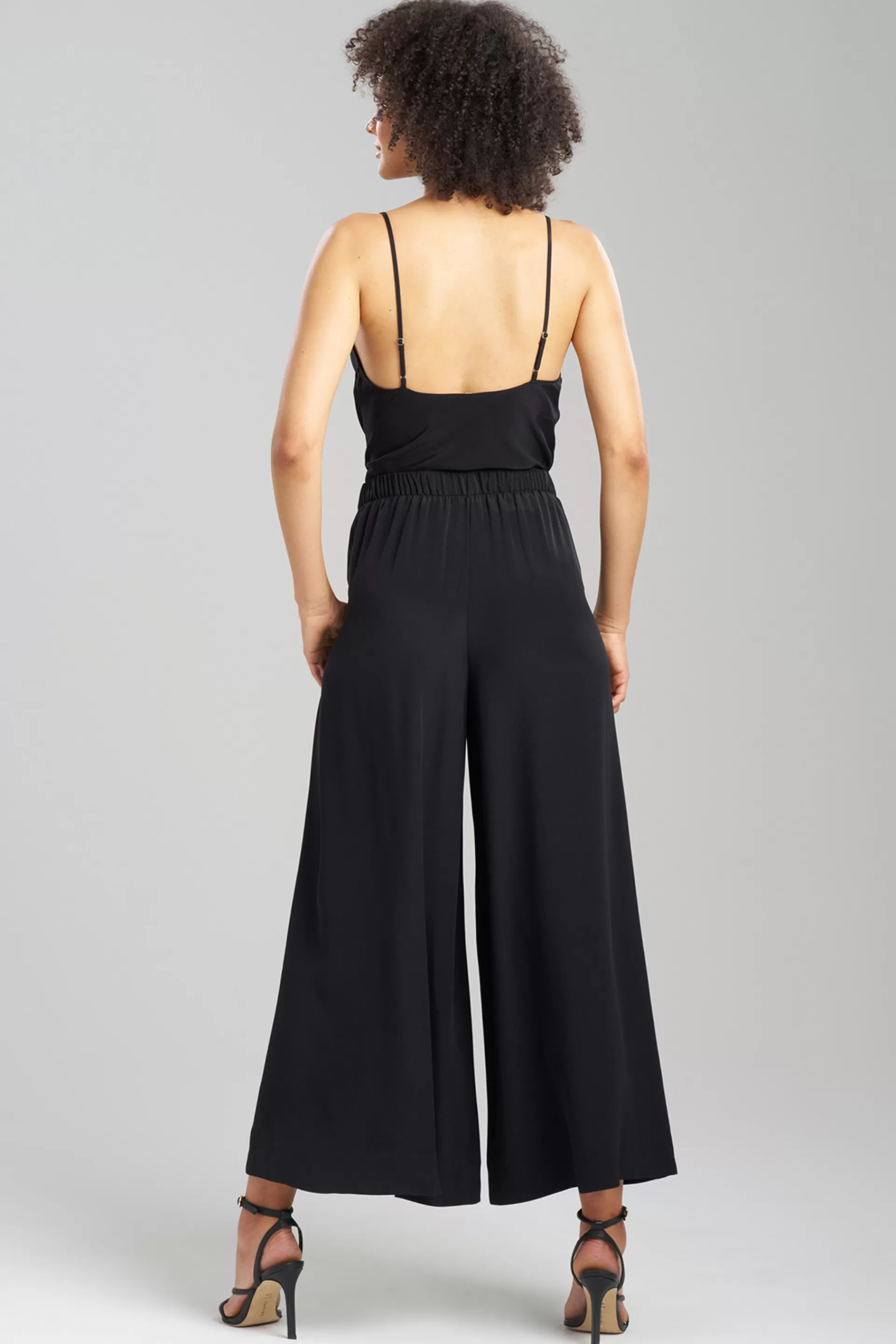 Natori Pants, Skirts & Shorts | Couture Pants<Couture Silk Crepe Palazzo Ankle Pants