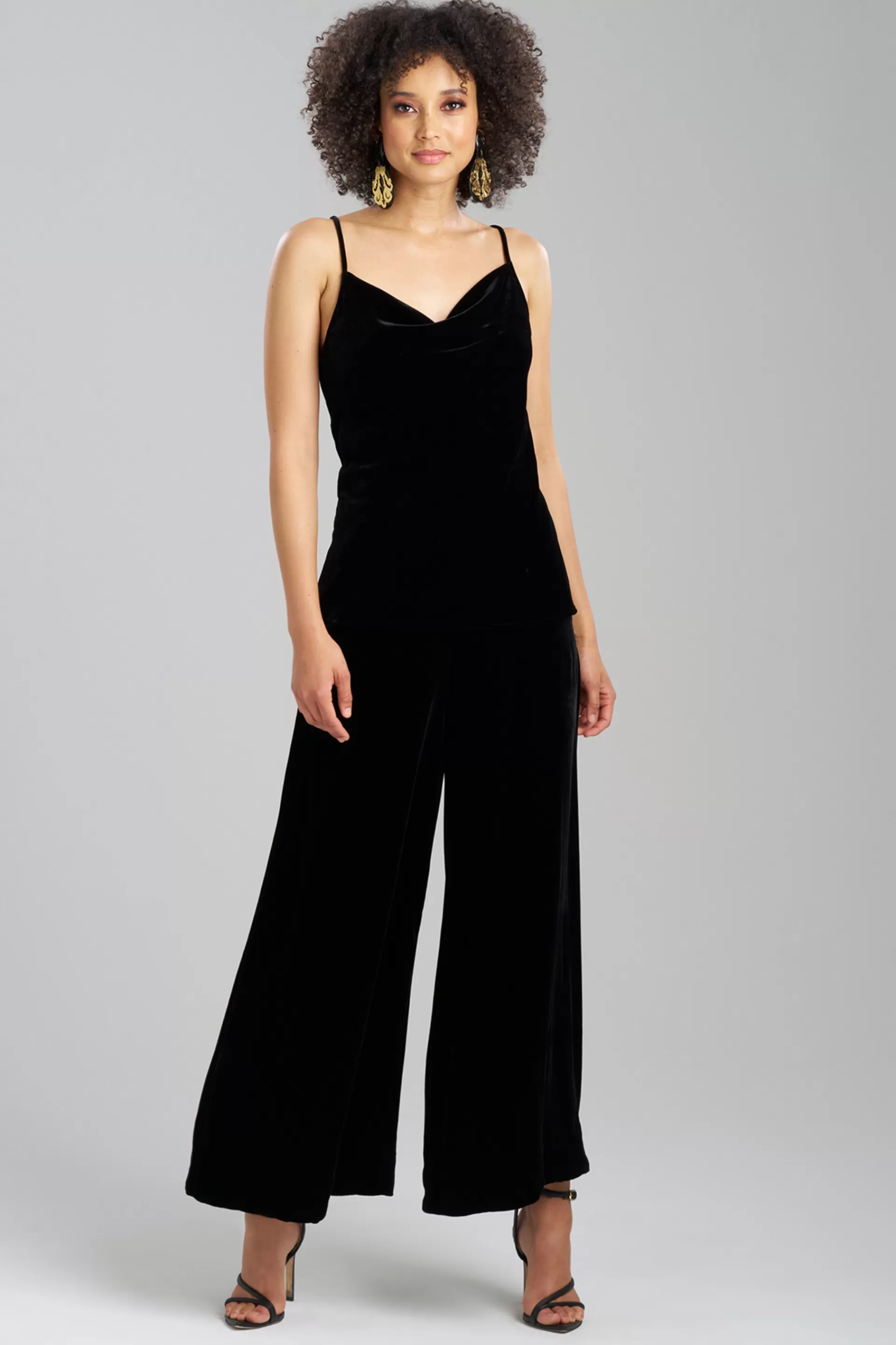 Natori Bustiers & Camis | Couture Tops<Couture Velvet Silk Cami Black