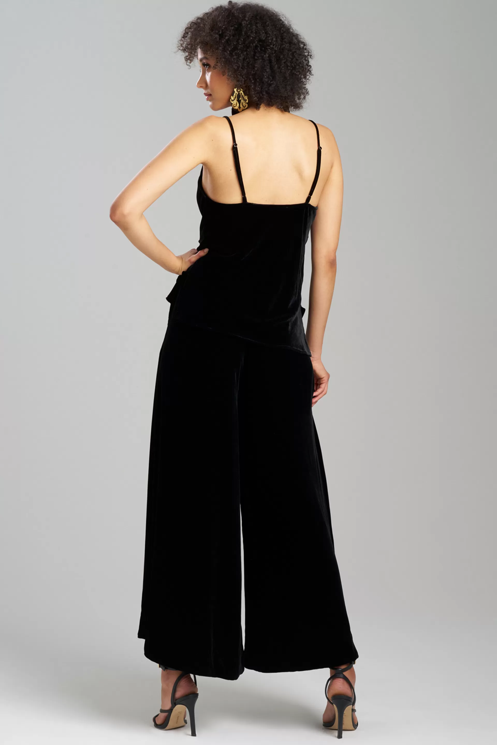 Natori Bustiers & Camis | Couture Tops<Couture Velvet Silk Cami Black