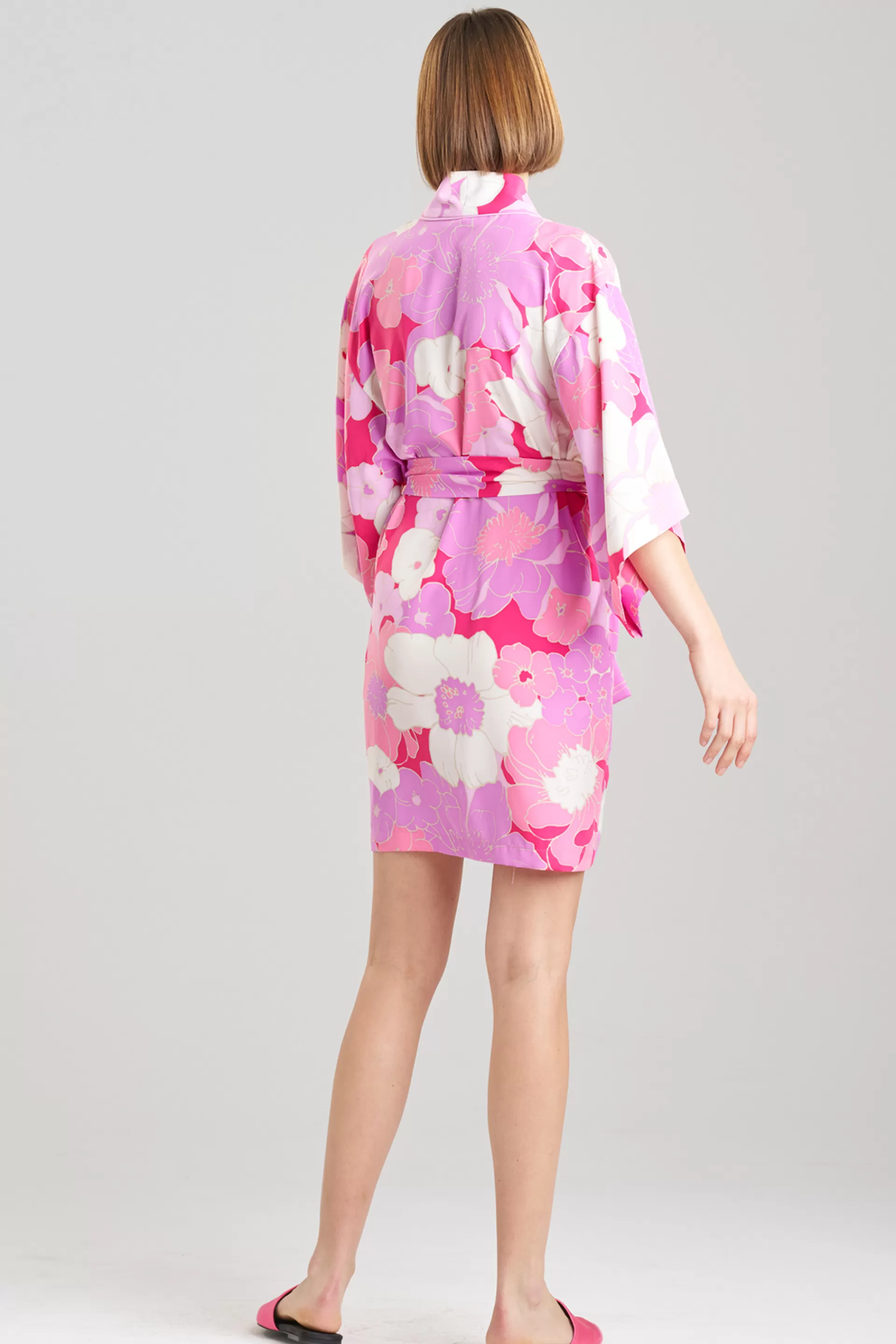 Natori Robes & Kimonos<Croisette Wrap Pink Orchid