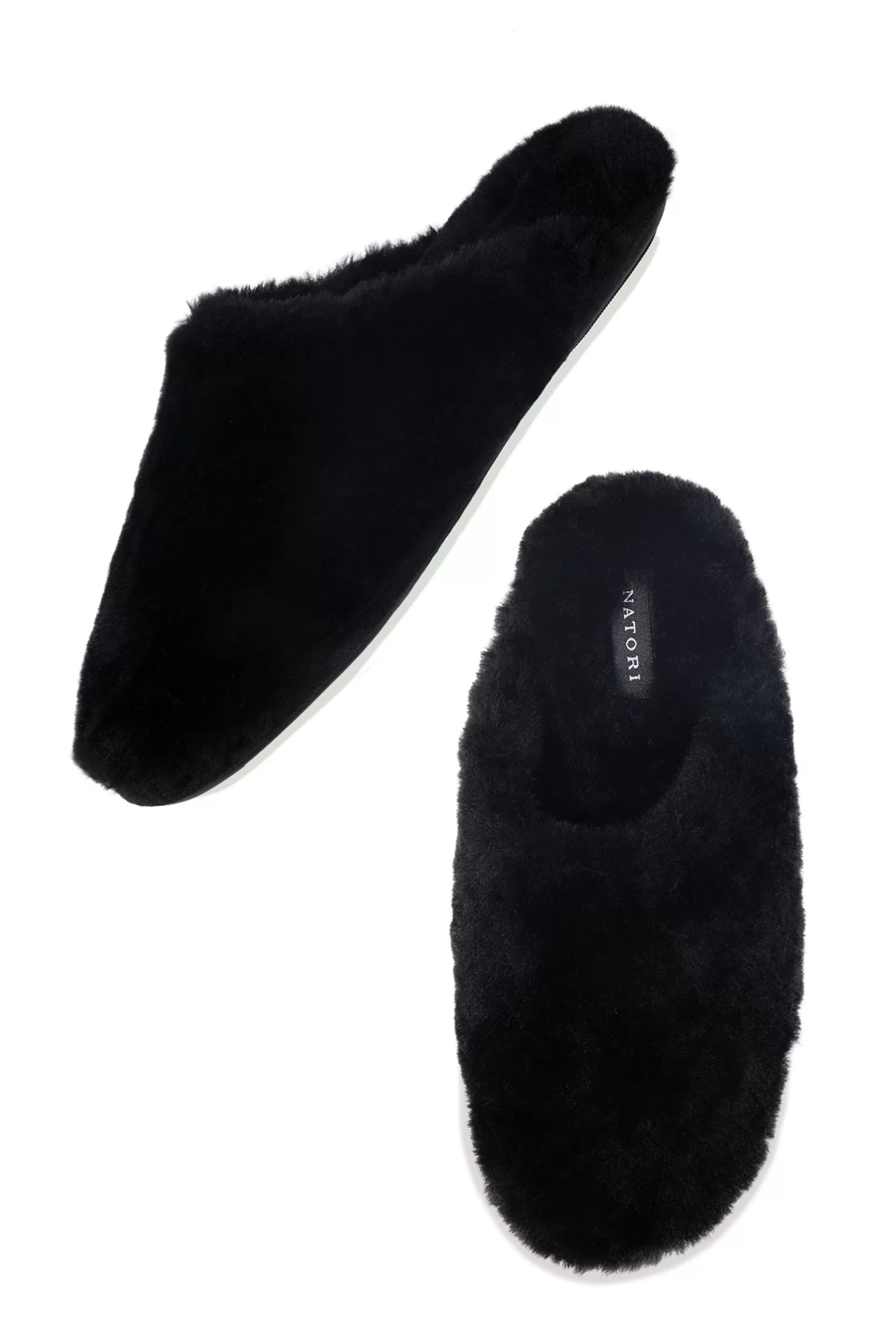 Natori Slides | Slippers<Cuddle Genuine Reverse Shearling Slipper Slide