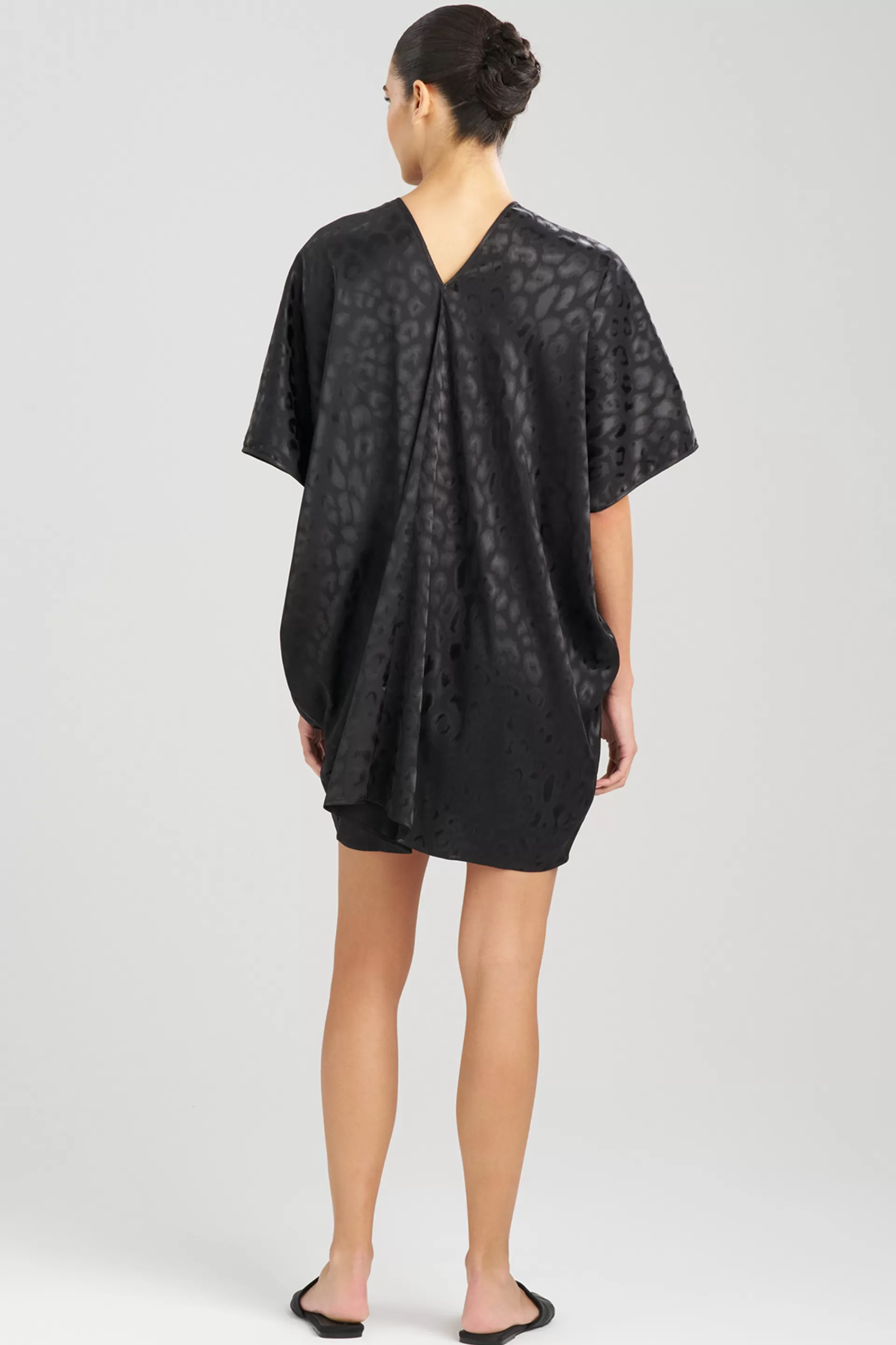 Natori Caftans | Caftan Dresses<Decadence Short Caftan Black