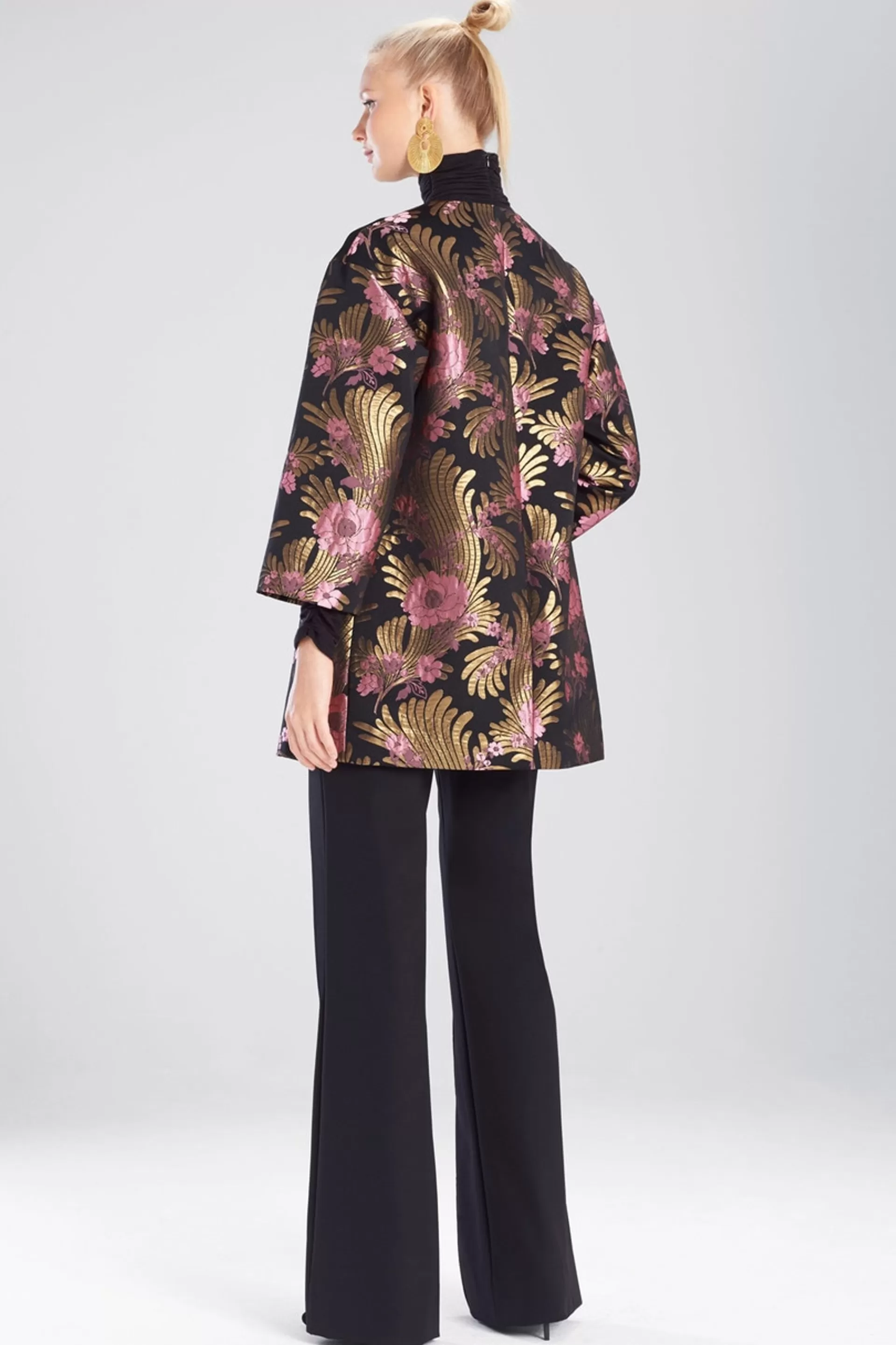 Natori Tops, Shirts & Tunics<Deco Jacquard Topper Black