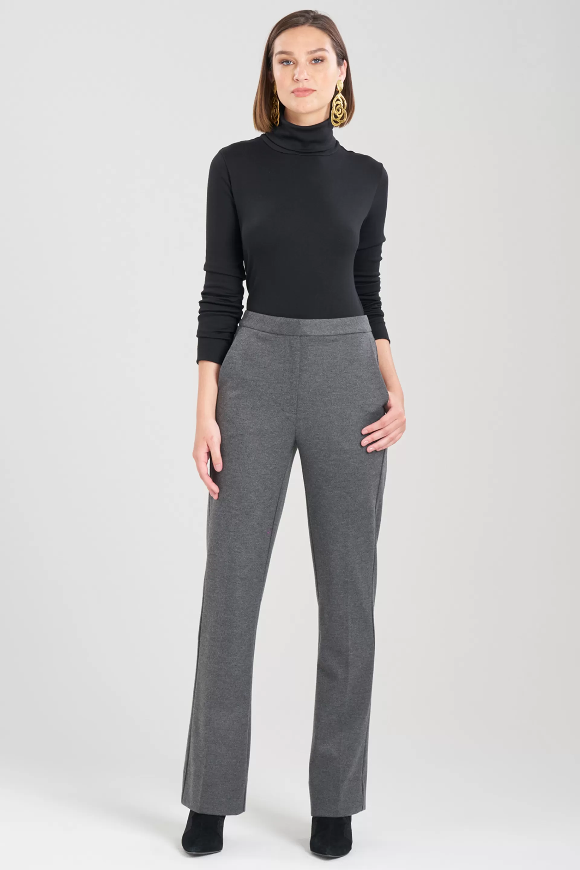 Natori Essentials | Plus Sizes<Double Jersey Flare Pants