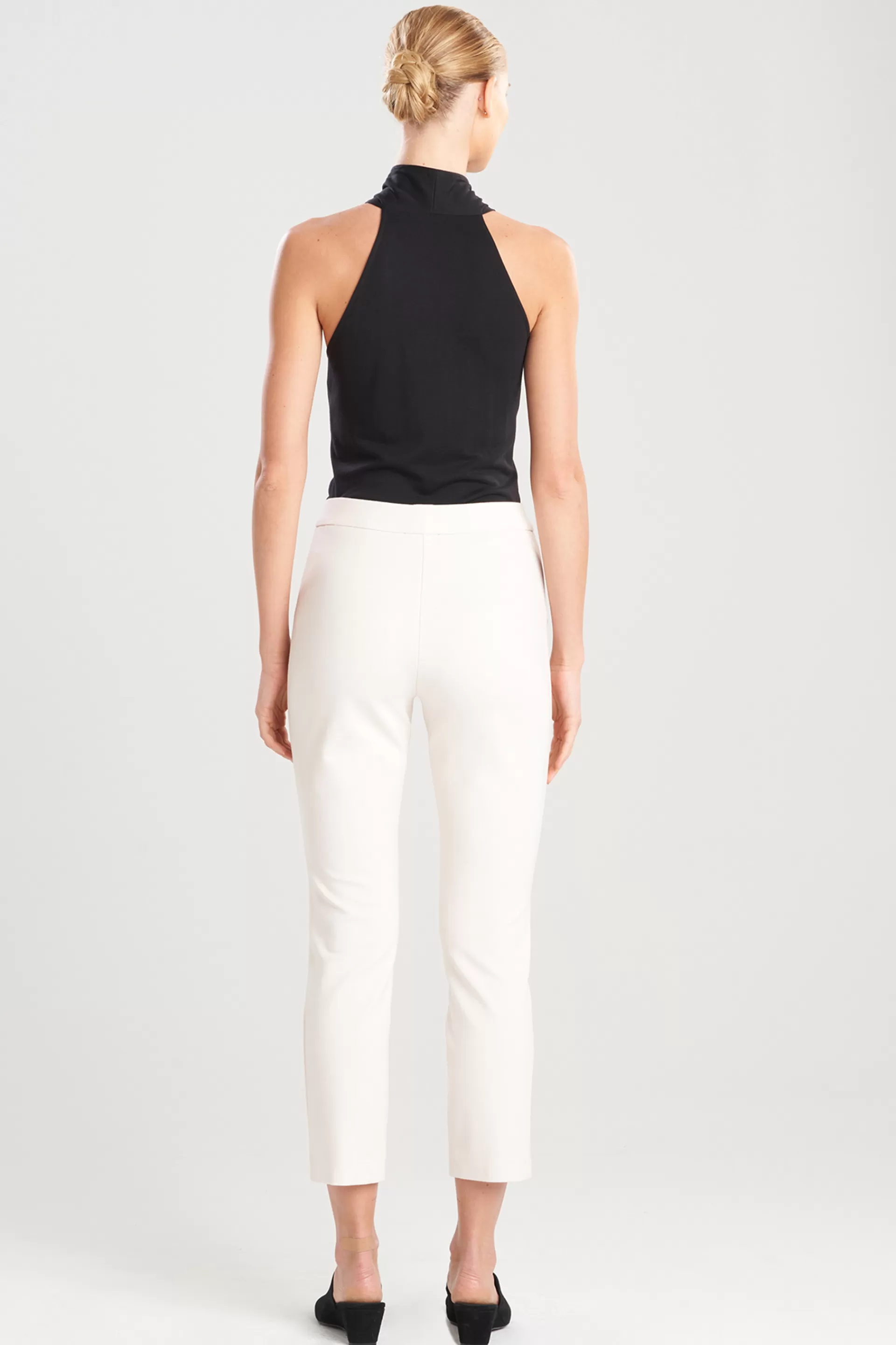 Natori Pants, Skirts & Shorts | Knitwear<Double Knit Slim Pants Natural White