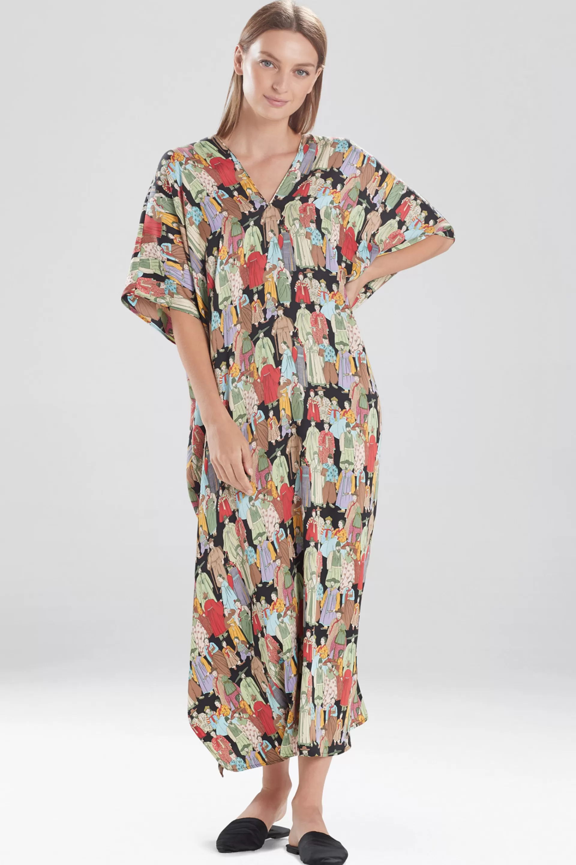 Natori Caftans | Plus Sizes<Dynasty Caftan