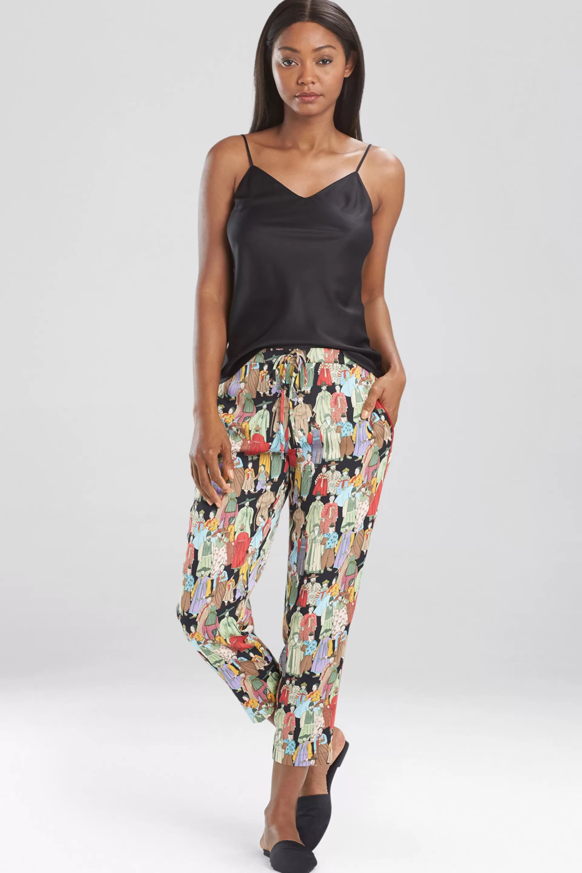 Natori Pajama Bottoms<Dynasty Cropped Pants