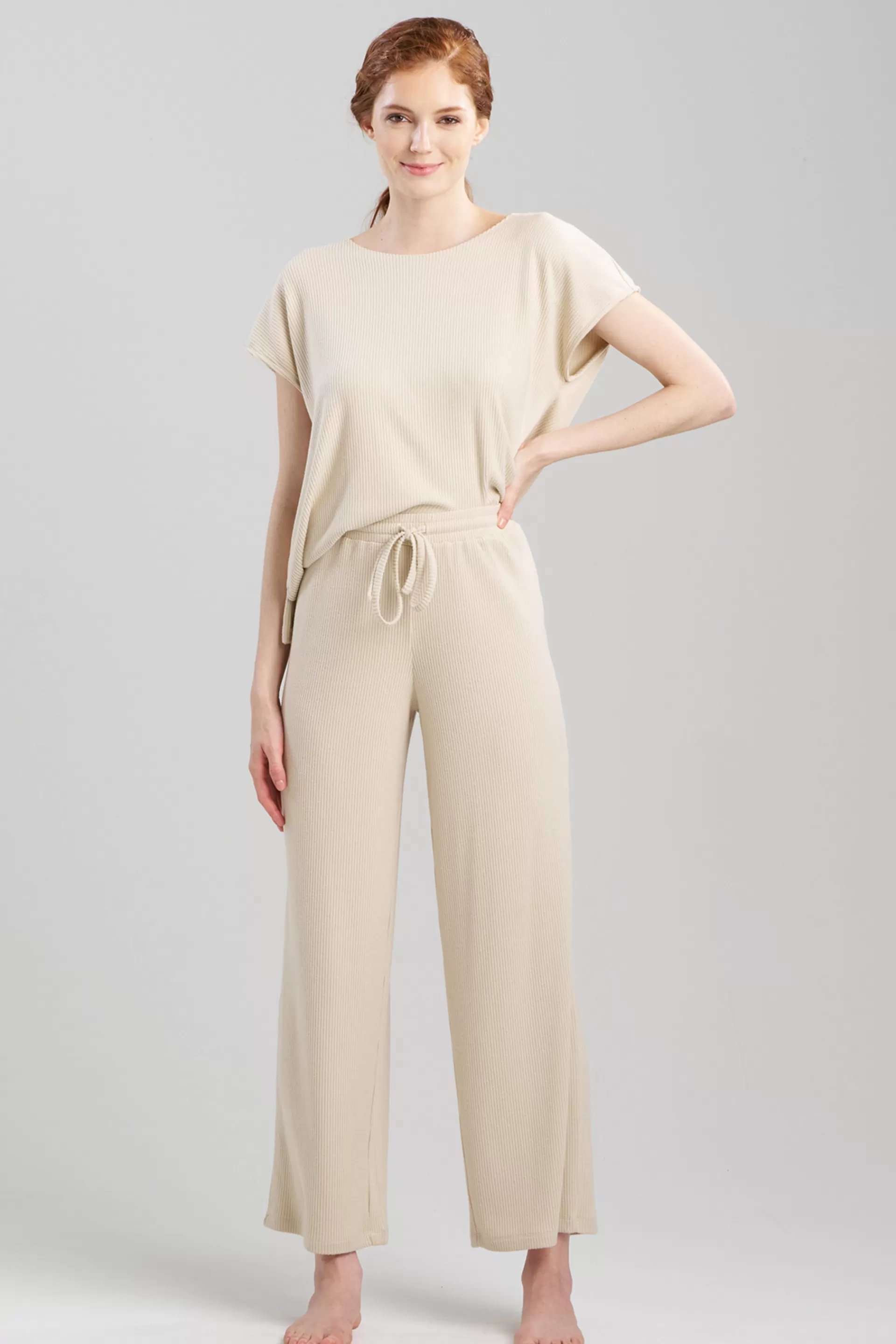 Natori Lounge Bottoms<Eden Everywhere Straight Leg Pants