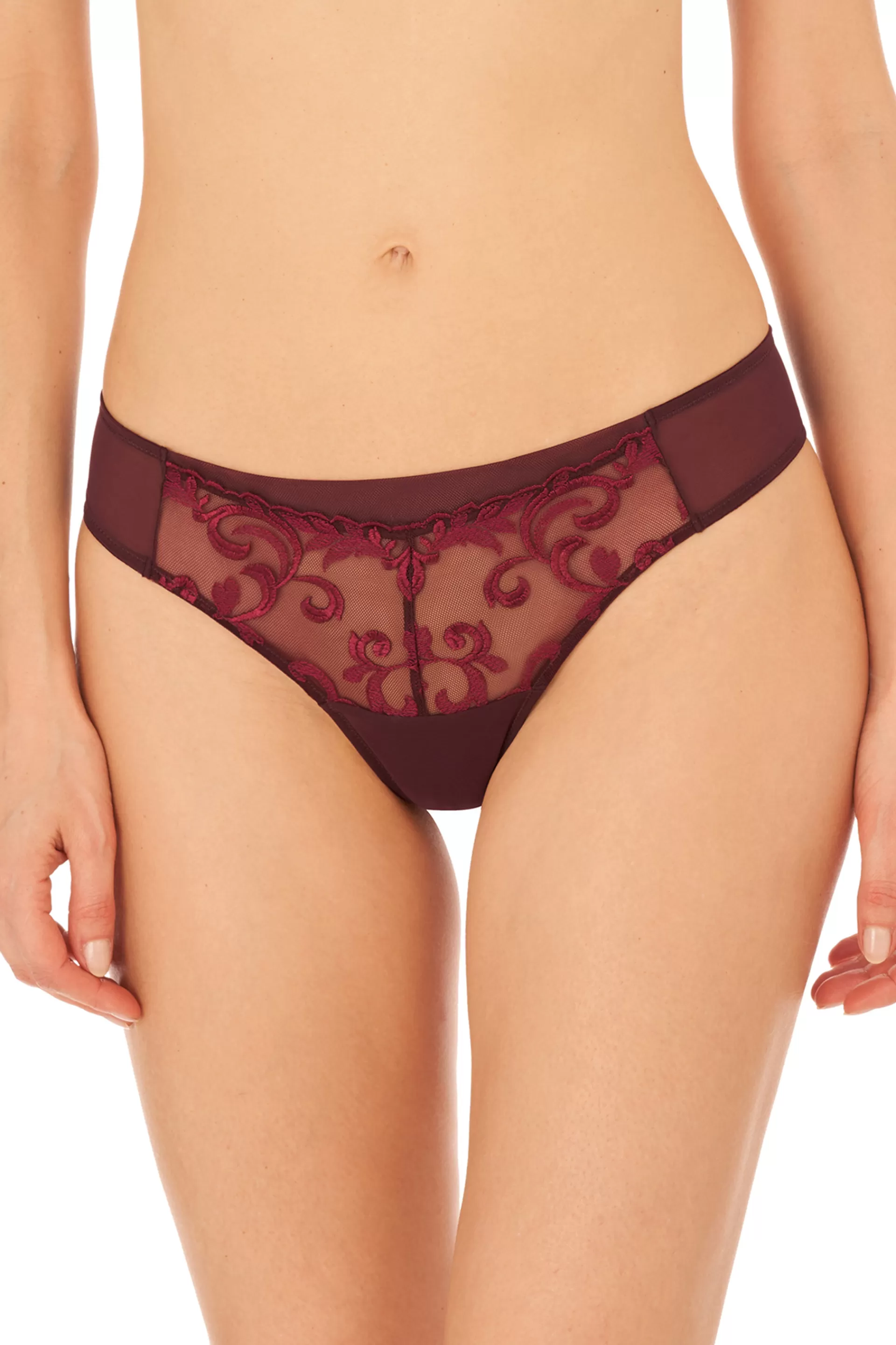 Natori Thongs<Embellished Thong