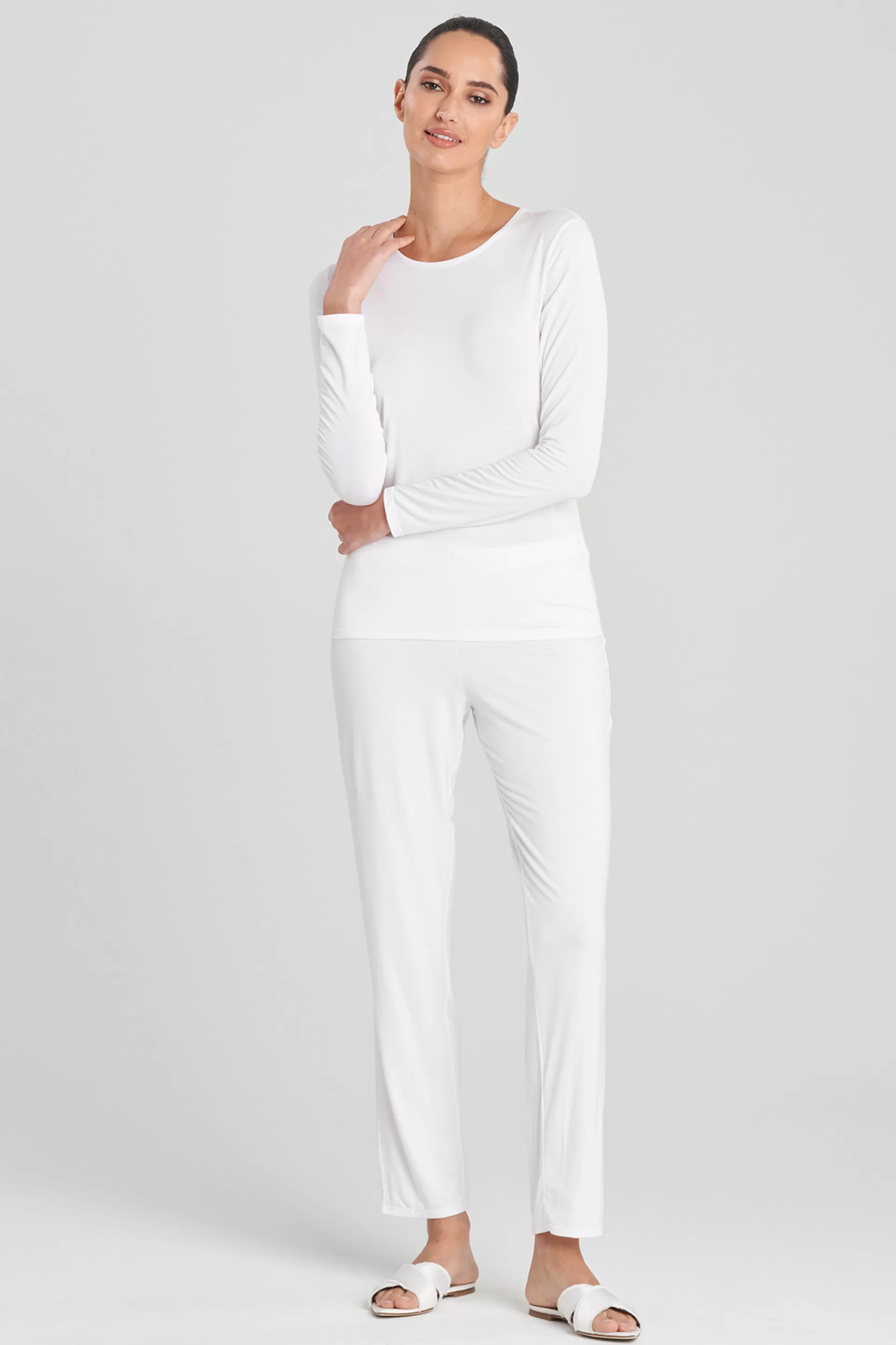 Natori Pajama Tops | Lounge Tops<Feathers Element Layering Top